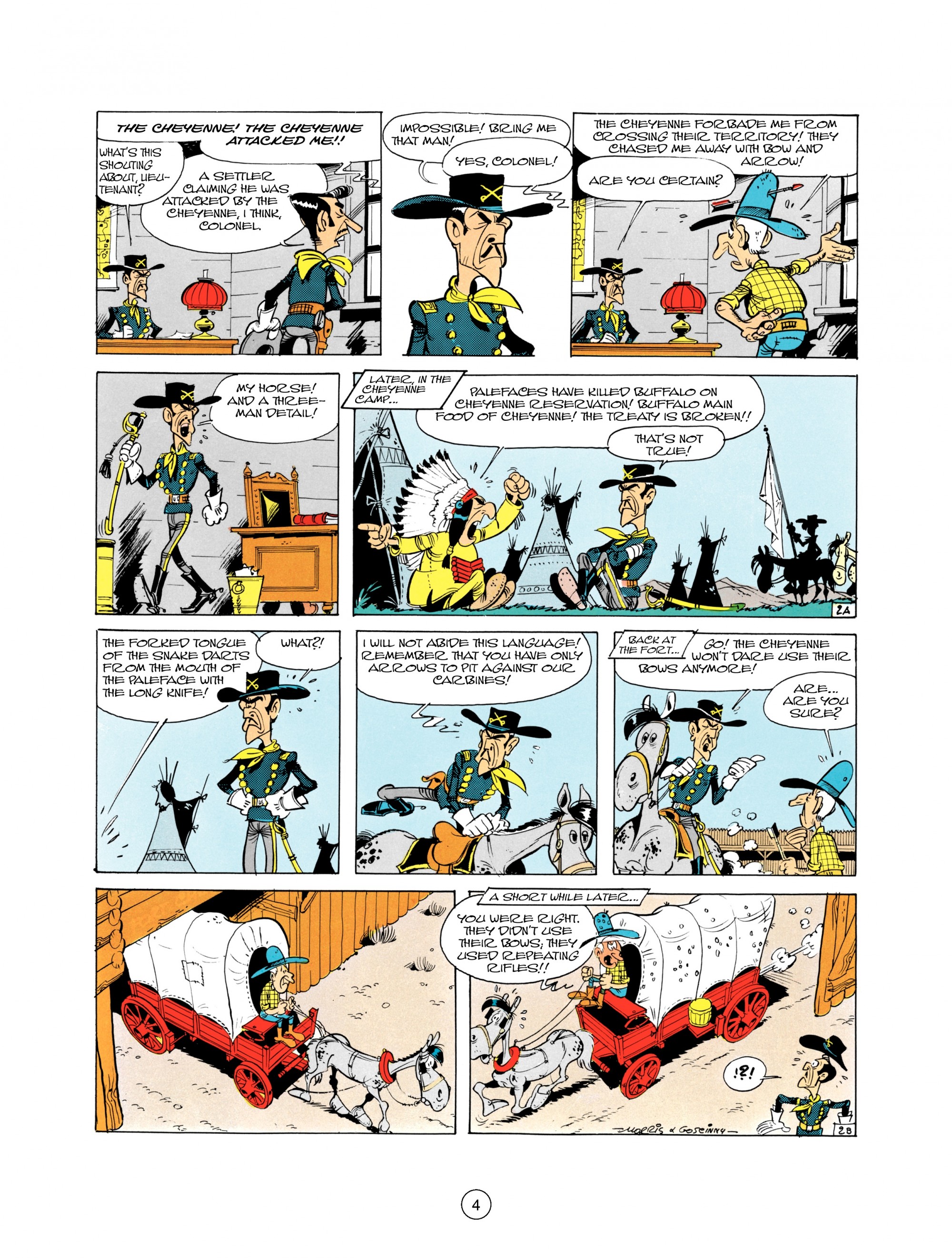 Read online A Lucky Luke Adventure comic -  Issue #21 - 4