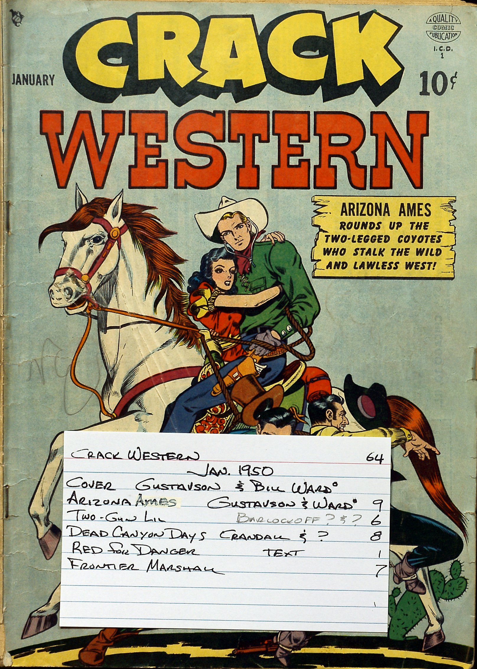 Read online Crack Western comic -  Issue #64 - 37