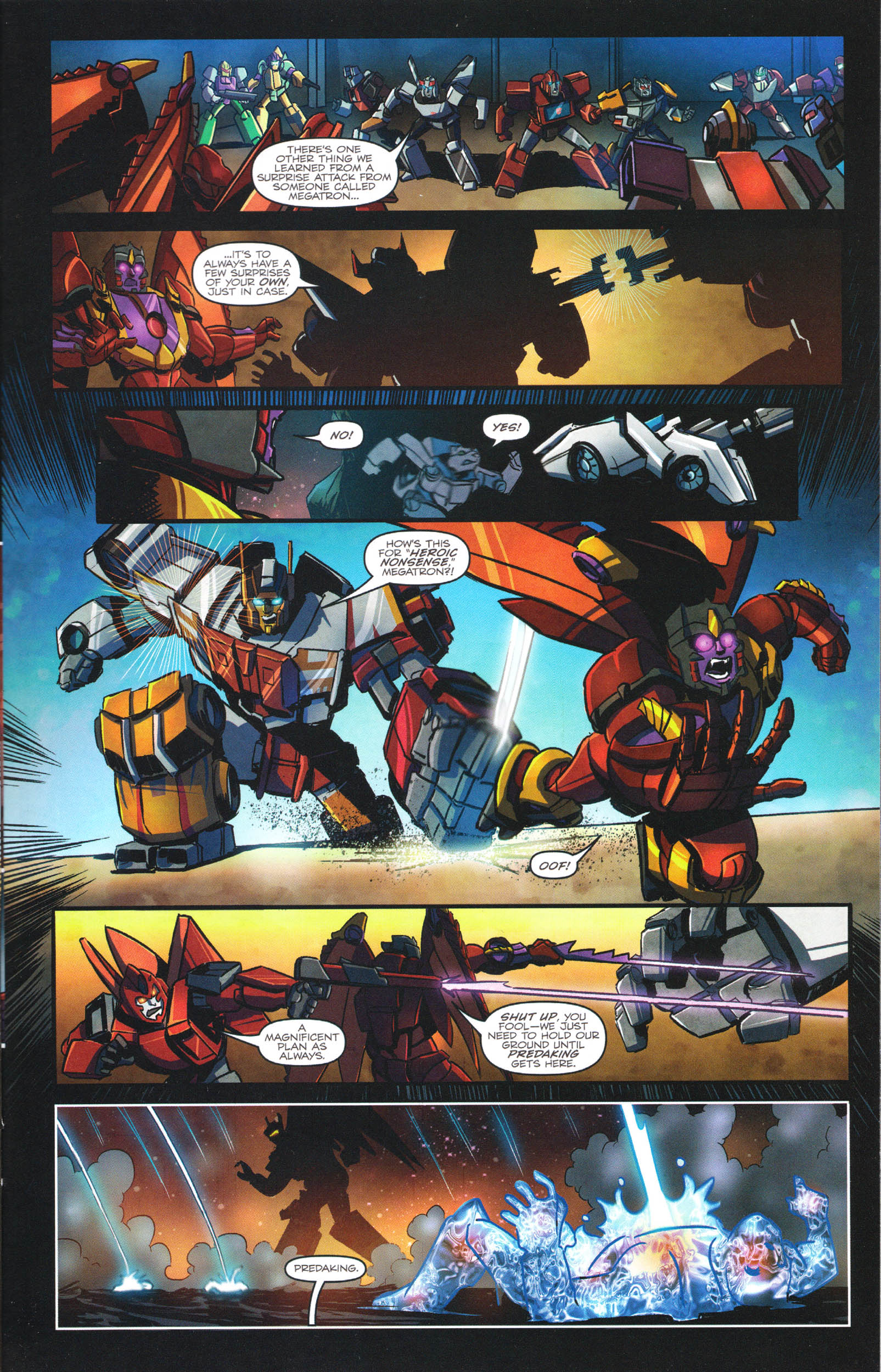 Read online Transformers: Dawn of the Predacus comic -  Issue # Full - 18