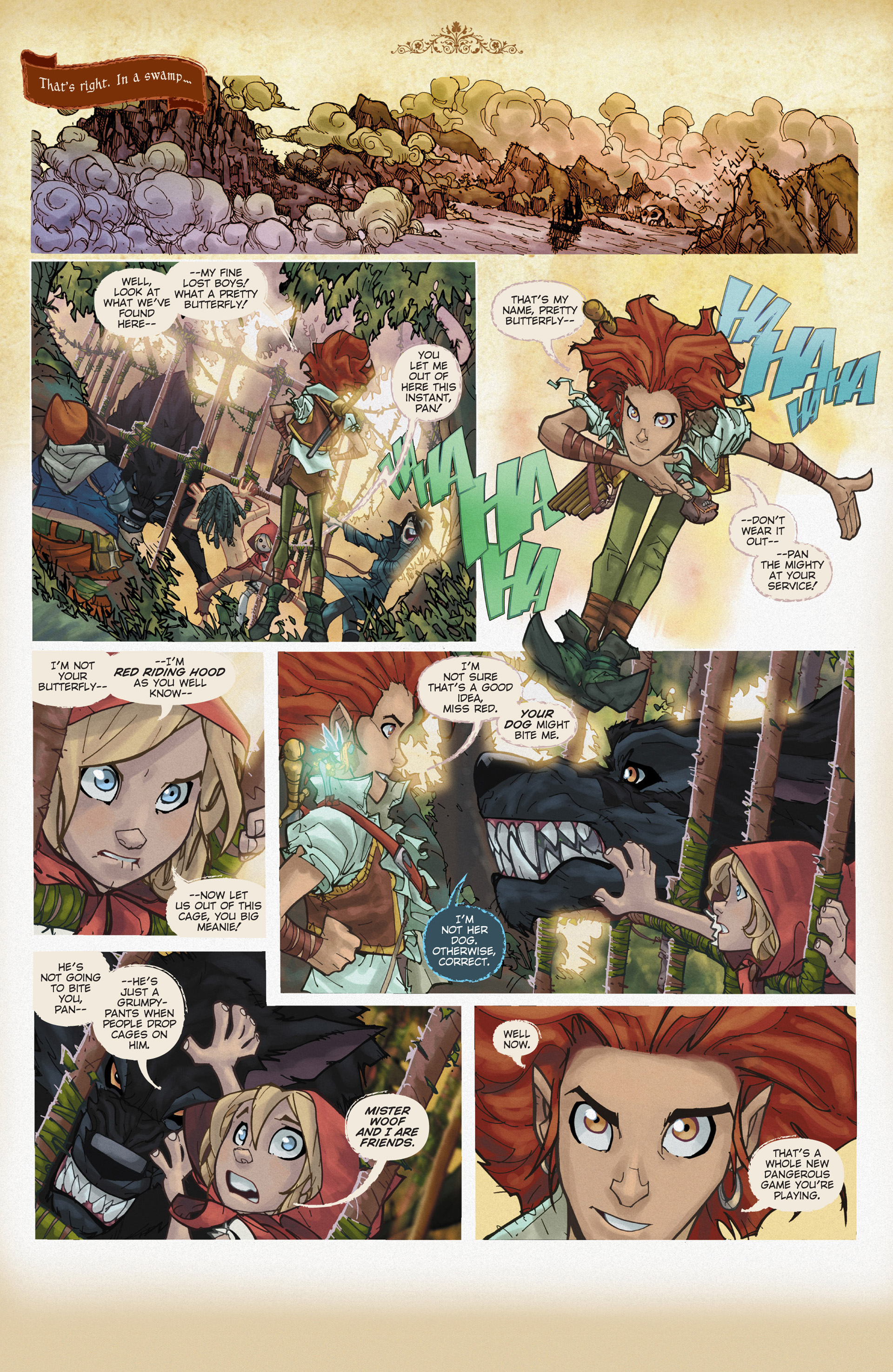 Read online Fairy Quest: Outlaws comic -  Issue #2 - 4