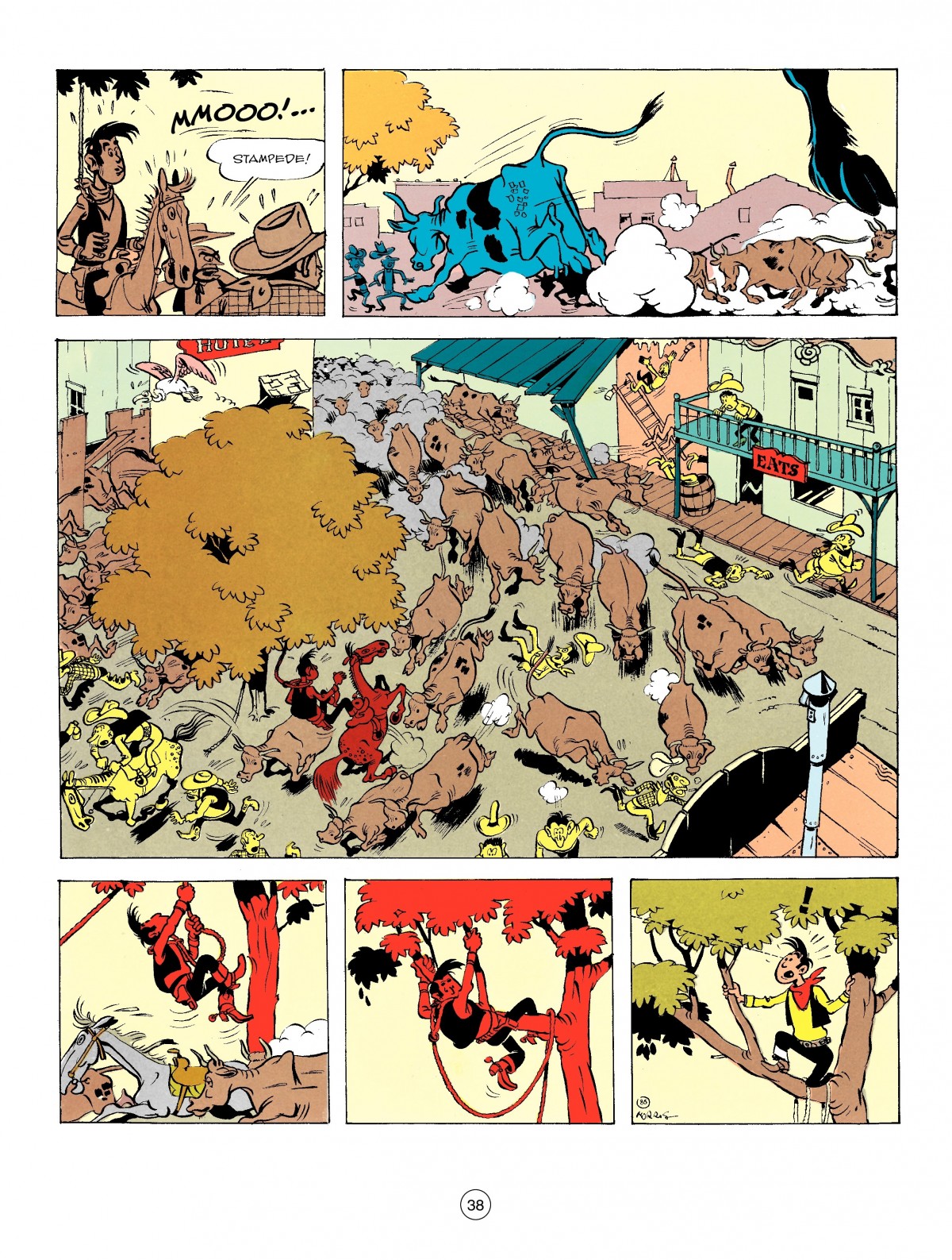 Read online A Lucky Luke Adventure comic -  Issue #54 - 38