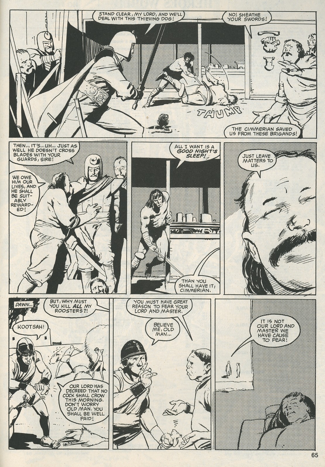 Read online The Savage Sword Of Conan comic -  Issue #113 - 65
