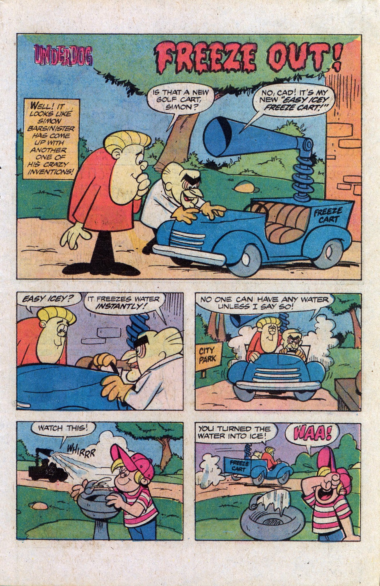 Read online Underdog (1975) comic -  Issue #3 - 11