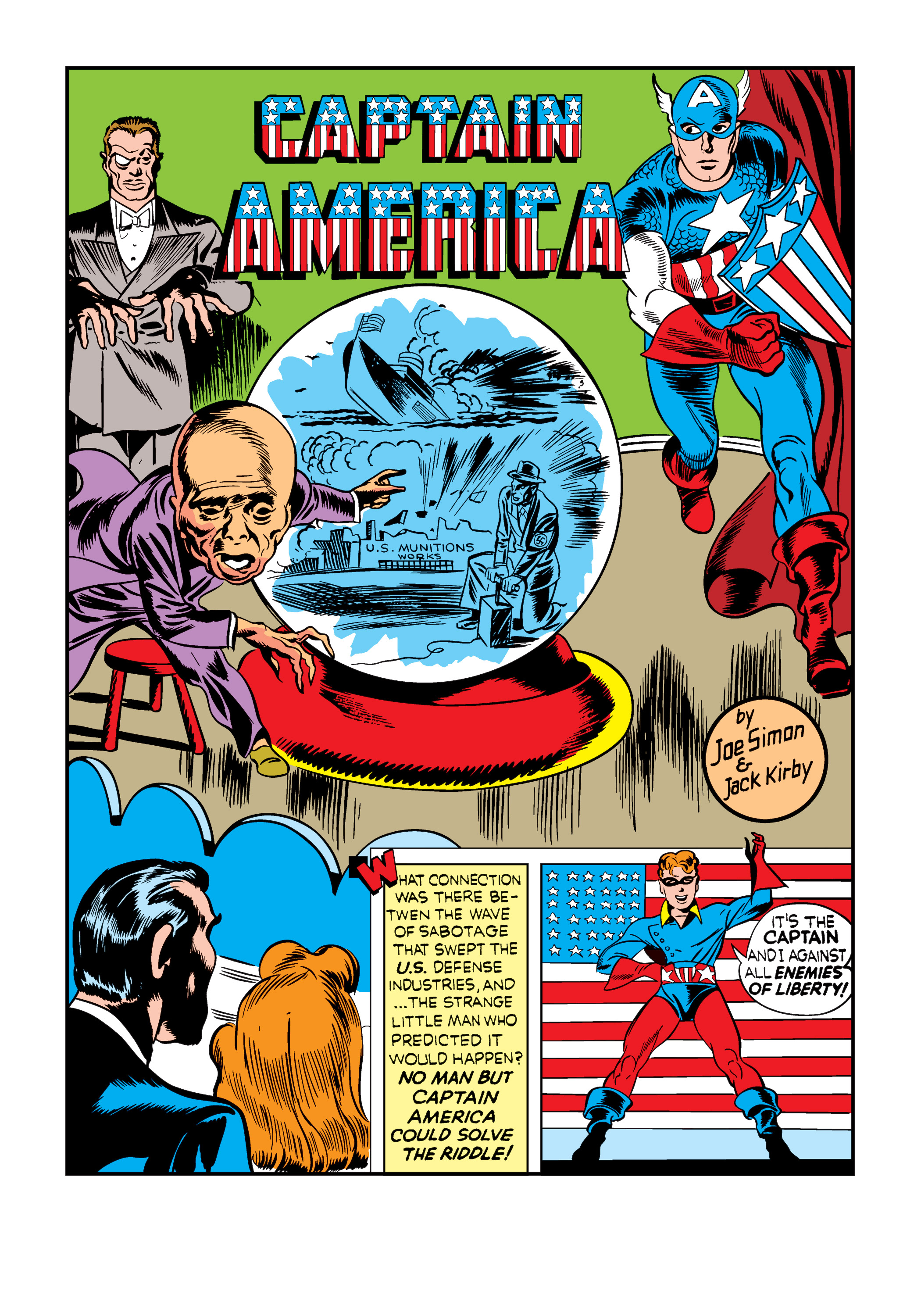 Read online Marvel Masterworks: Golden Age Captain America comic -  Issue # TPB 1 (Part 1) - 20
