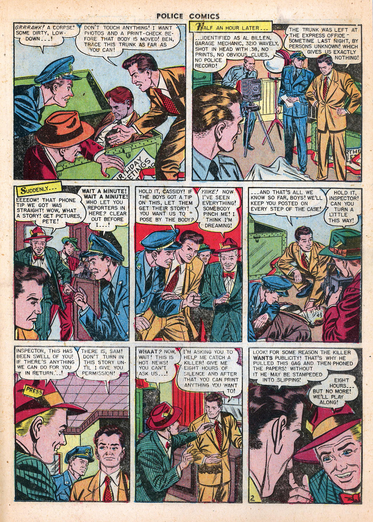 Read online Police Comics comic -  Issue #106 - 27