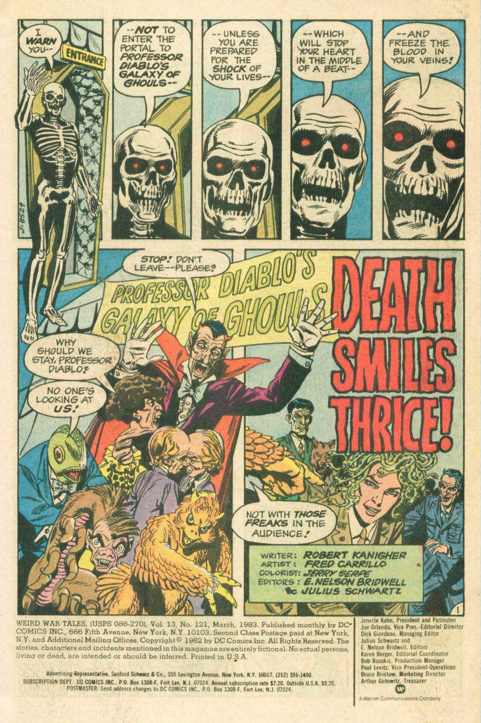 Read online Weird War Tales (1971) comic -  Issue #121 - 3
