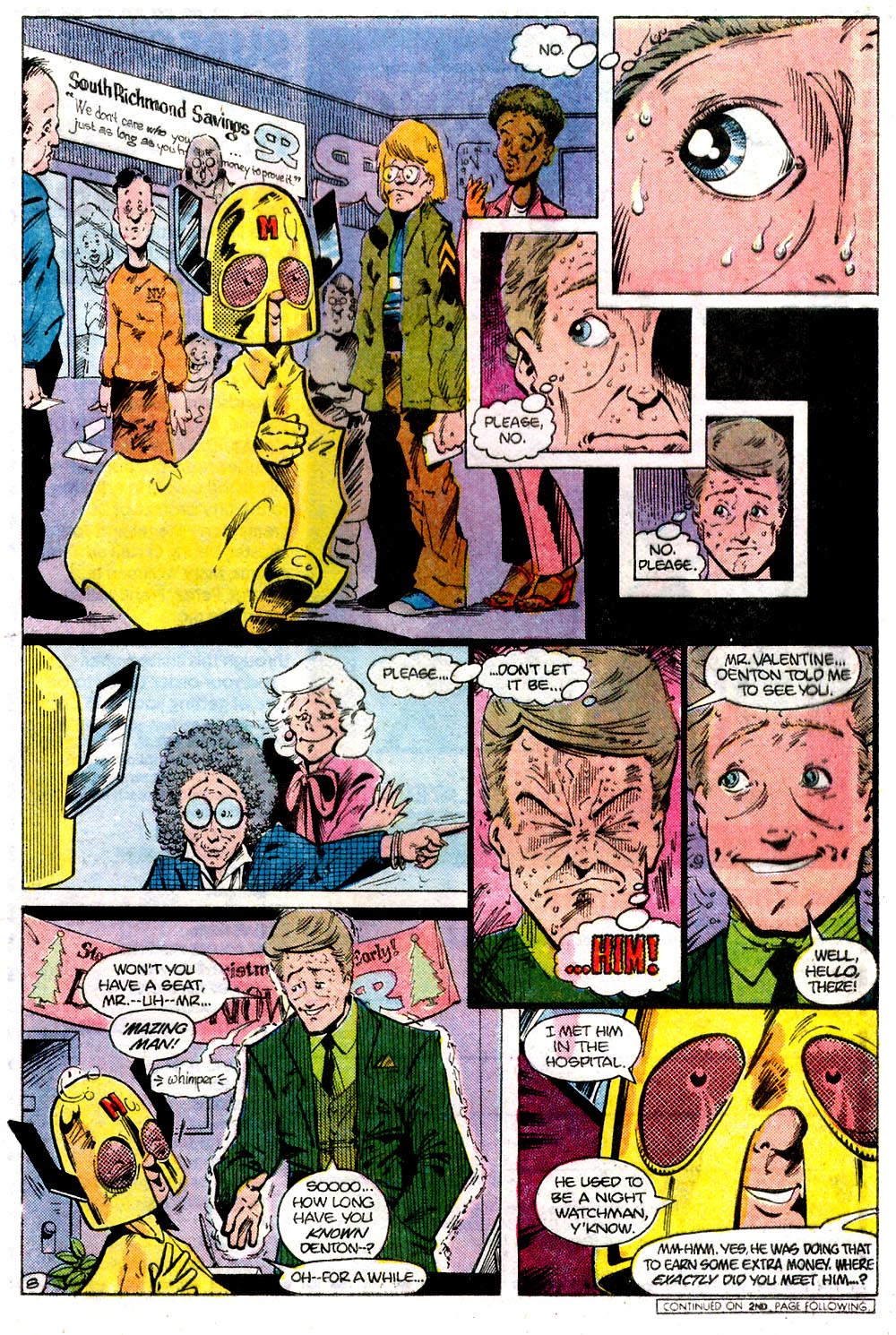 Read online 'Mazing Man comic -  Issue #1 - 23