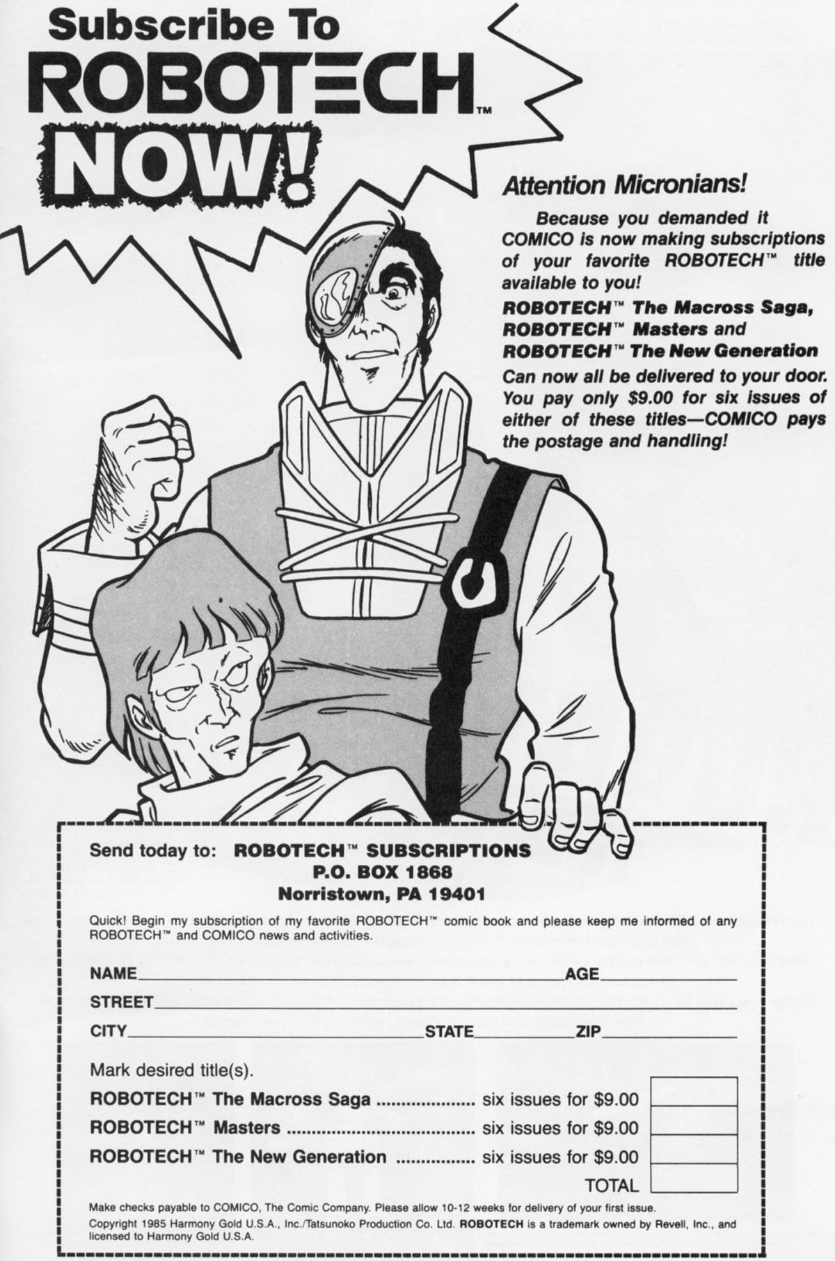 Read online Robotech The New Generation comic -  Issue #6 - 36