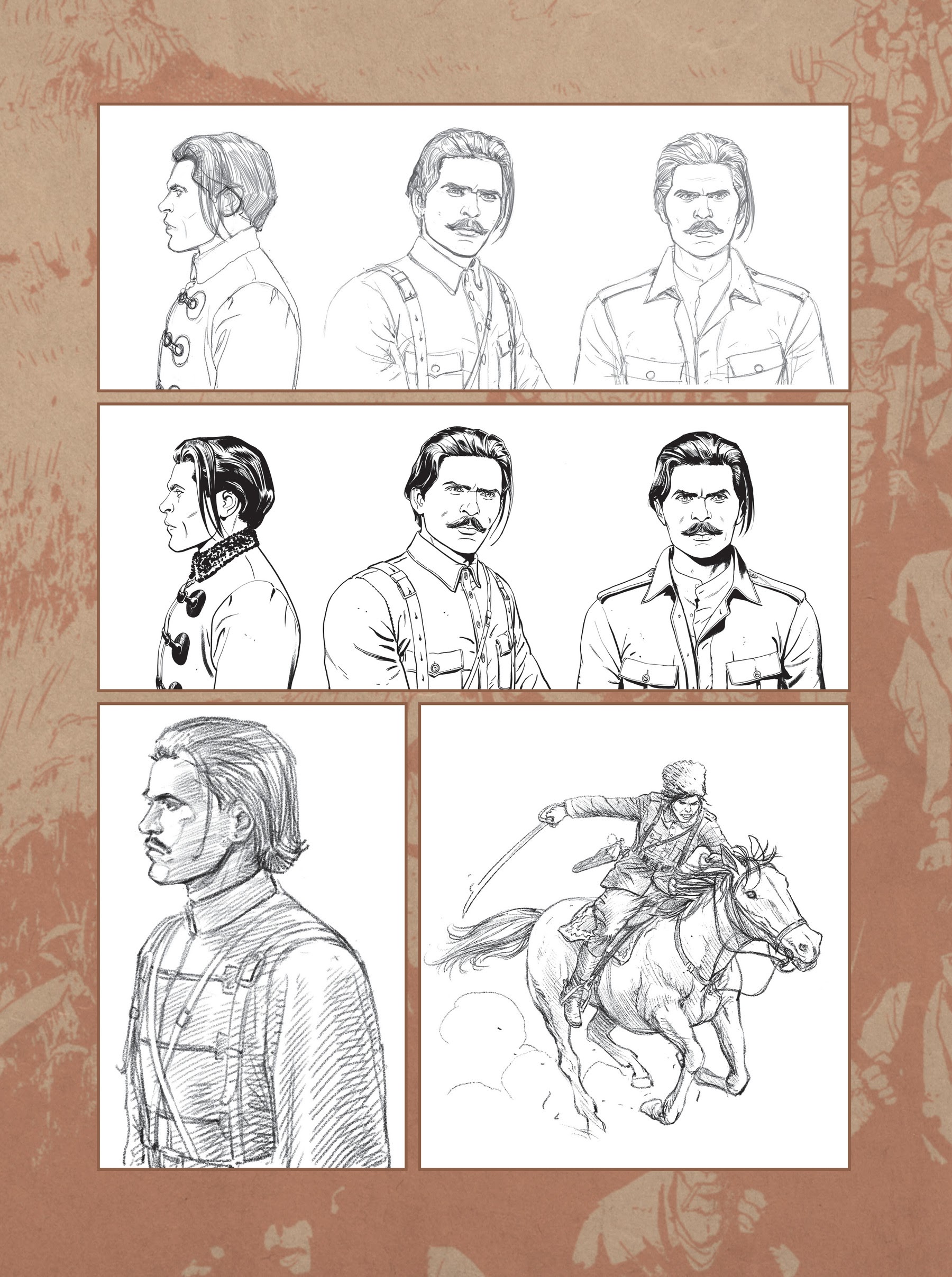 Read online Makhno: Ukrainian Freedom Fighter comic -  Issue # TPB - 113