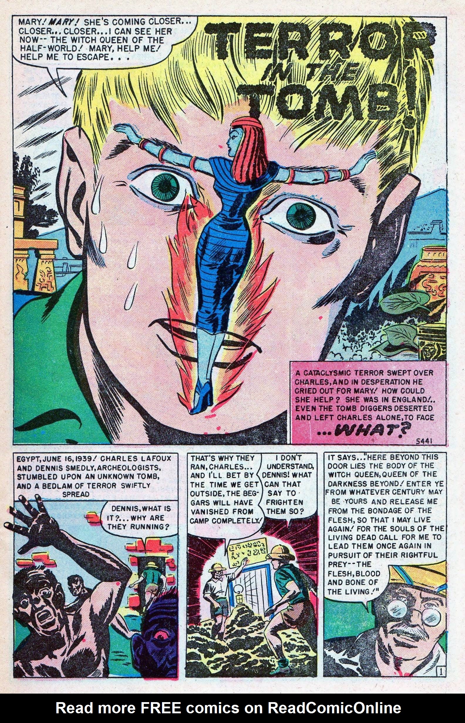 Read online Amazing Mysteries comic -  Issue #33 - 15