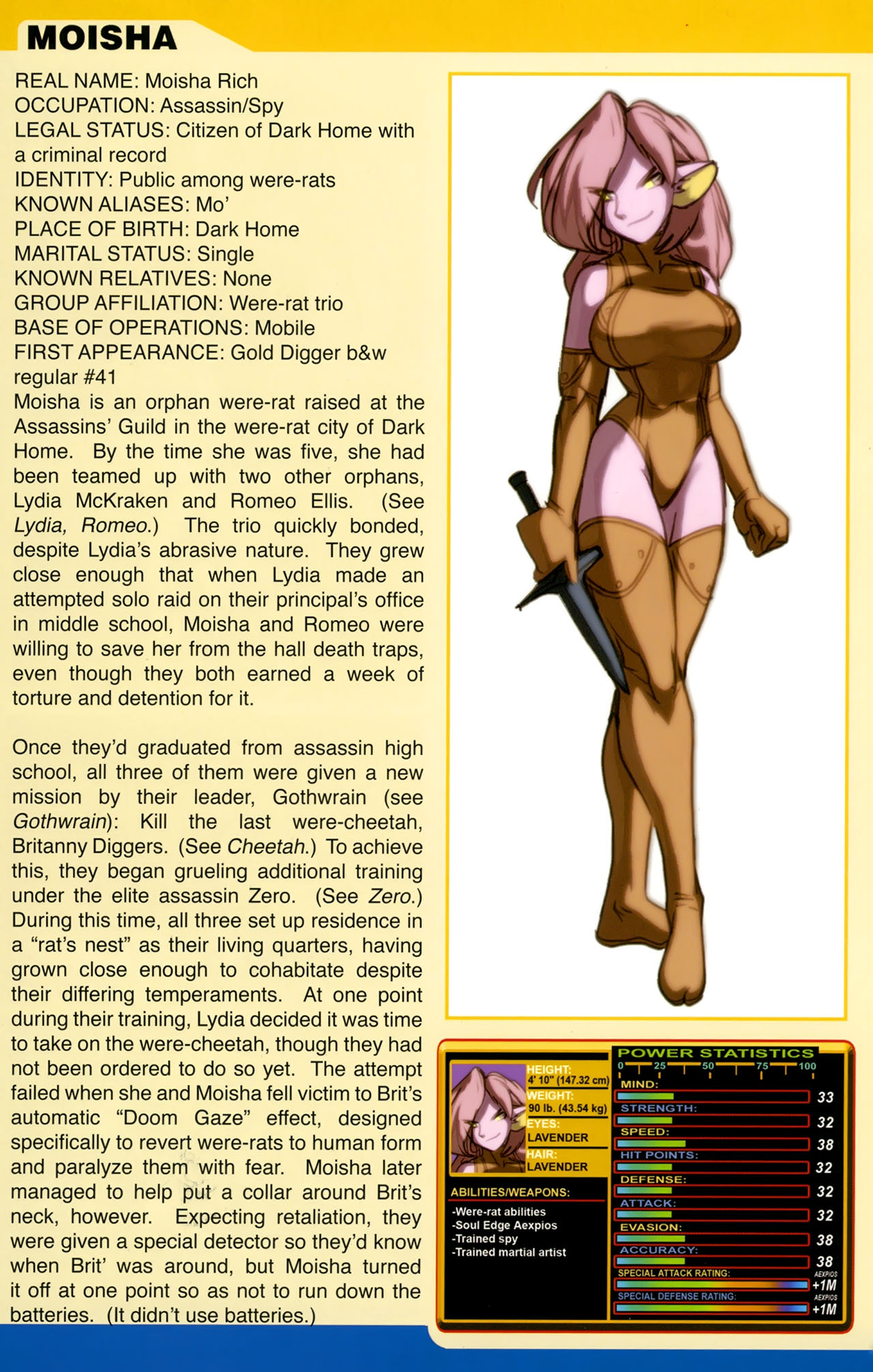 Read online Gold Digger Sourcebook: The Official Handbook of the GD Universe comic -  Issue #9 - 24