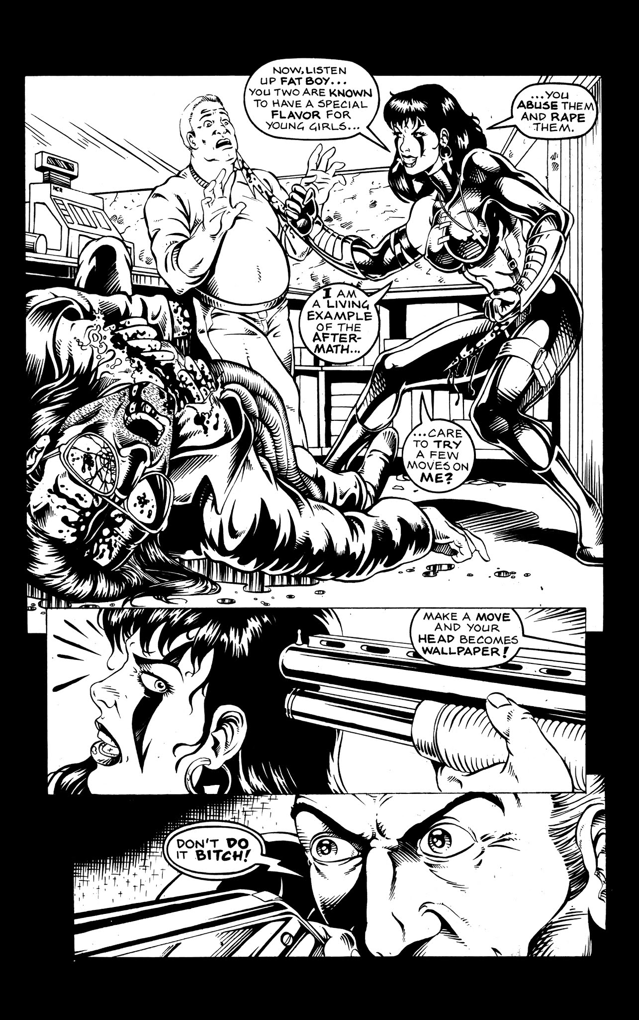 Read online Razor comic -  Issue # _Deep Cuts - 30