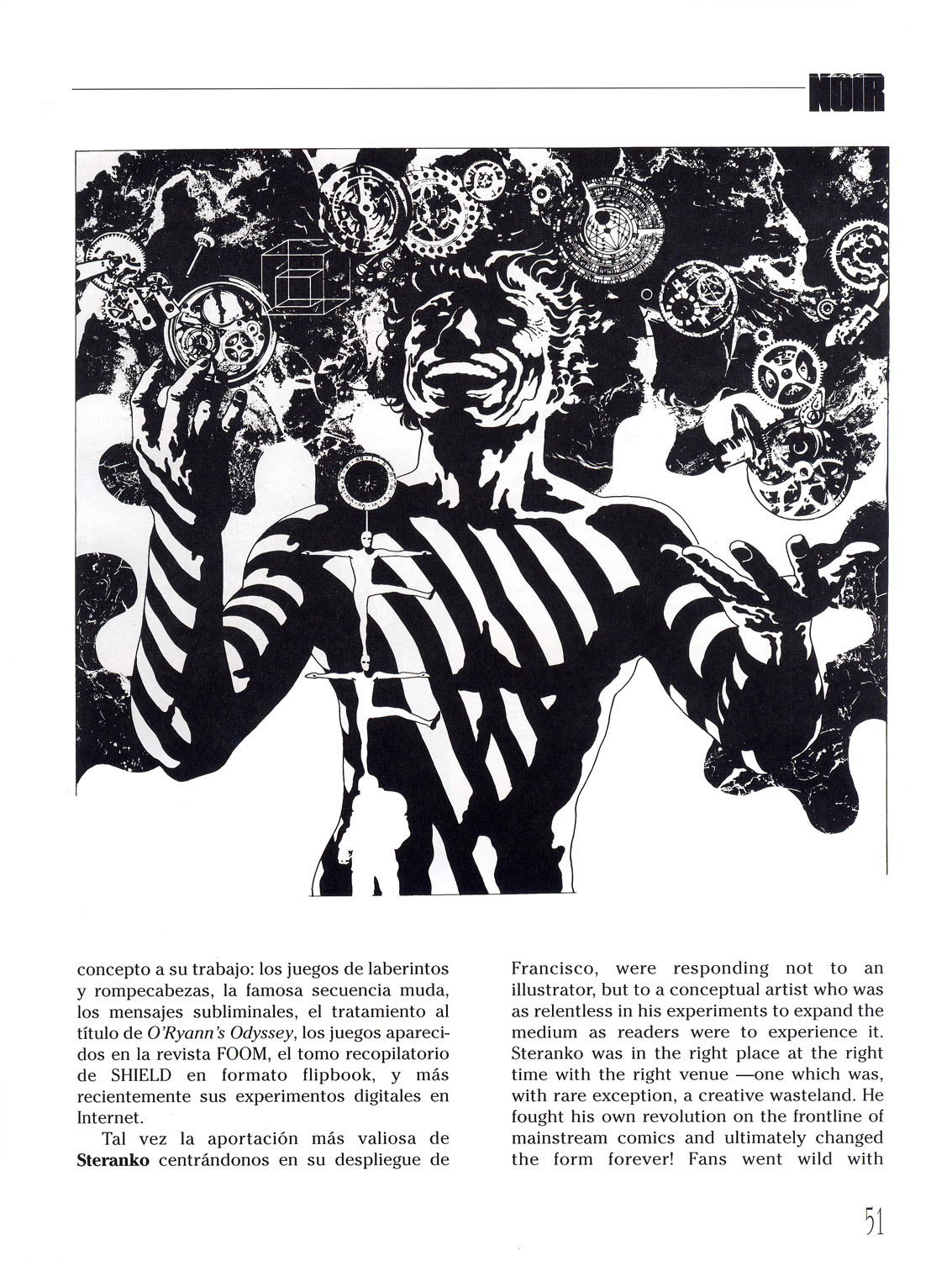 Read online Steranko: Arte Noir comic -  Issue # TPB (Part 1) - 51