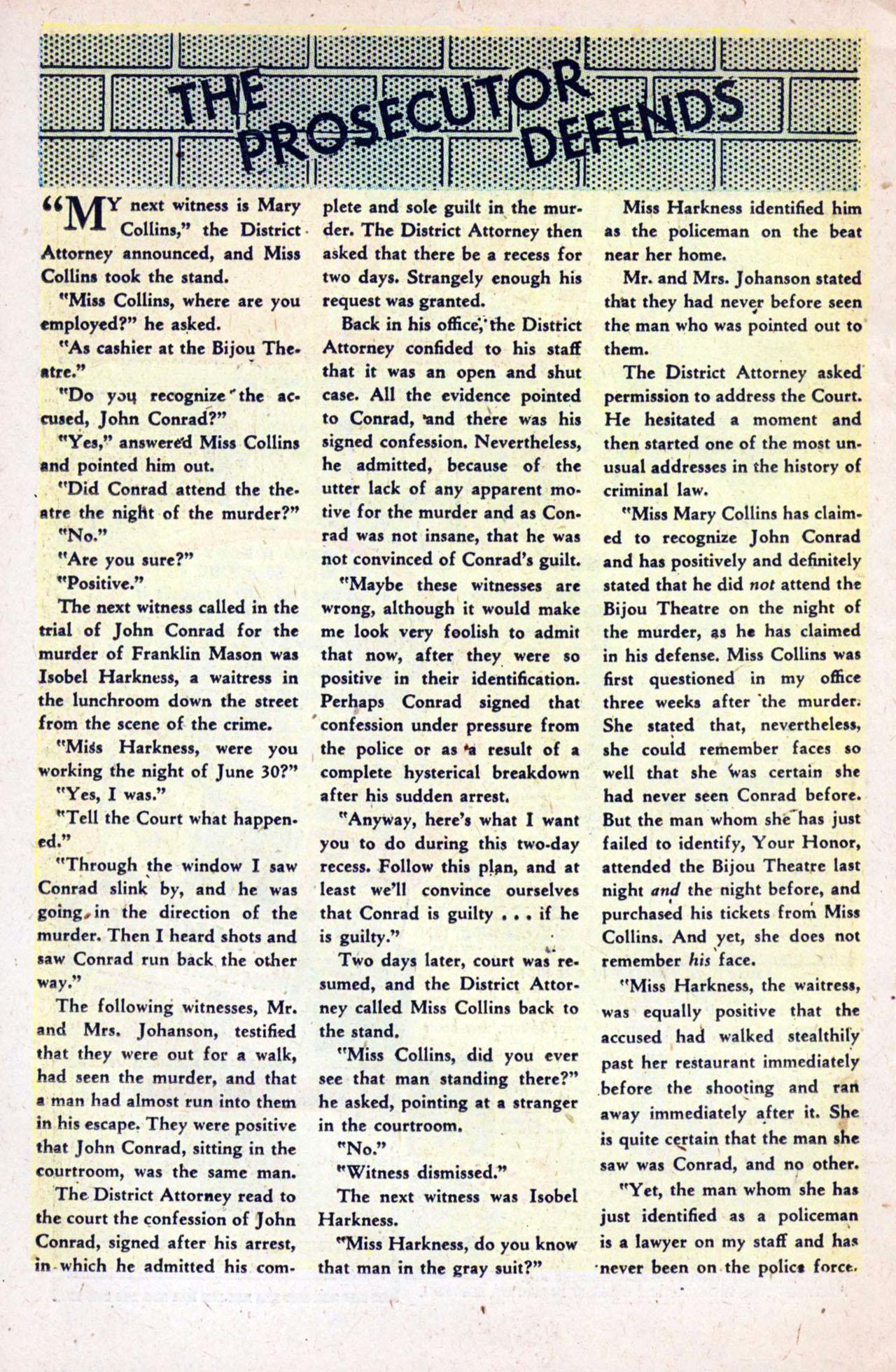 Read online True Complete Mystery comic -  Issue #8 - 21