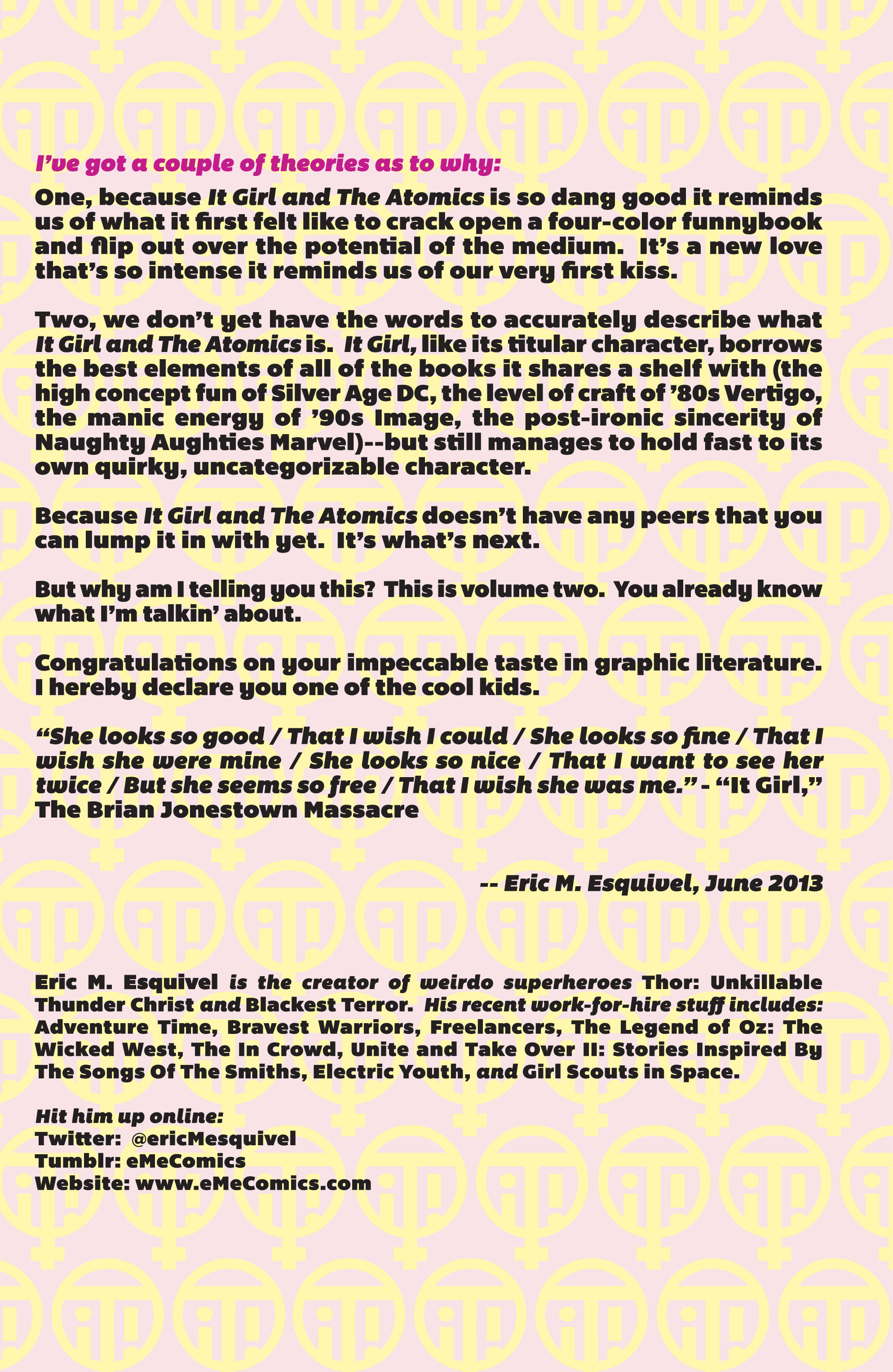 Read online It Girl! and the Atomics comic -  Issue # TPB 2 - 6