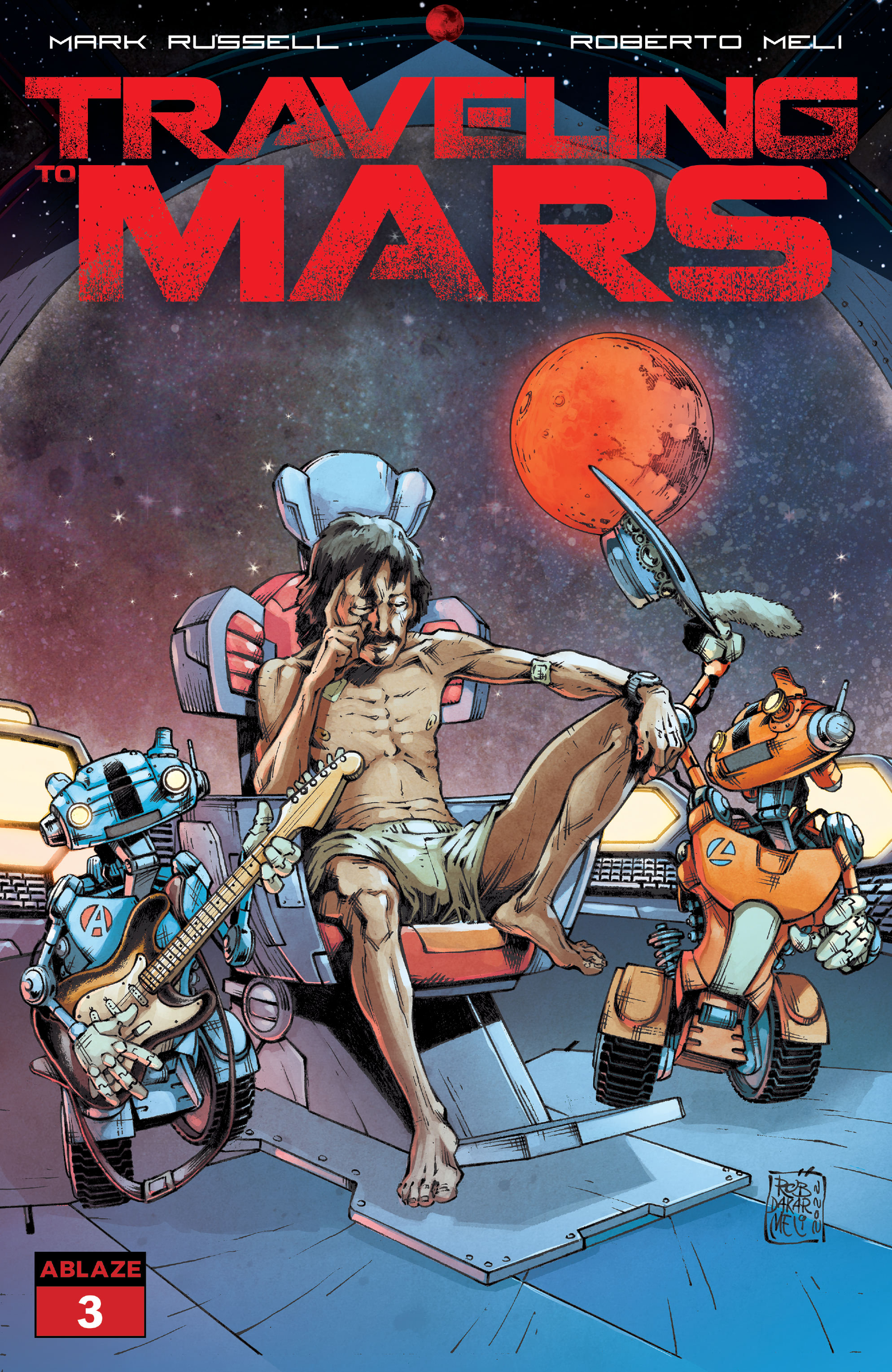 Read online Traveling To Mars comic -  Issue #3 - 1