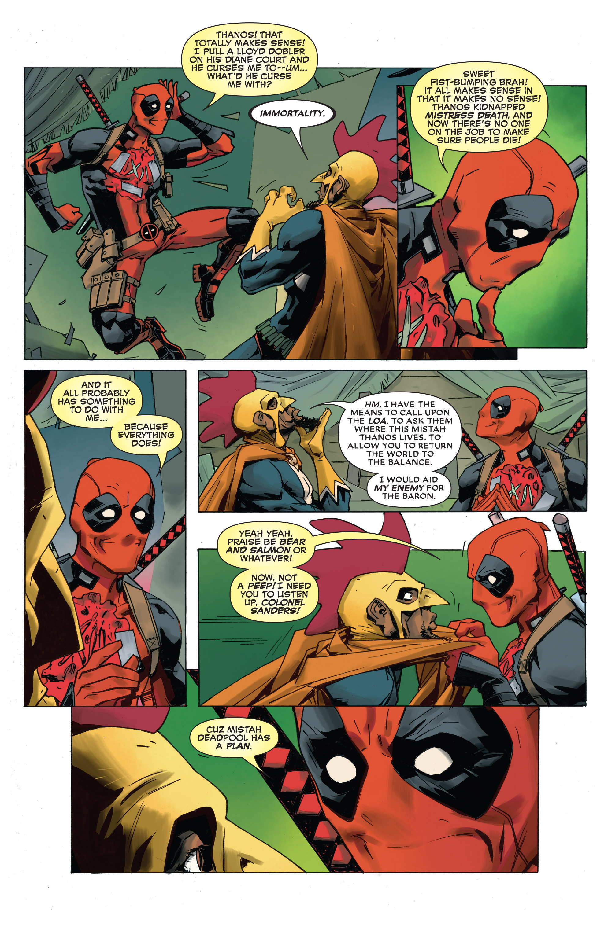 Read online Deadpool vs. Thanos comic -  Issue #1 - 14