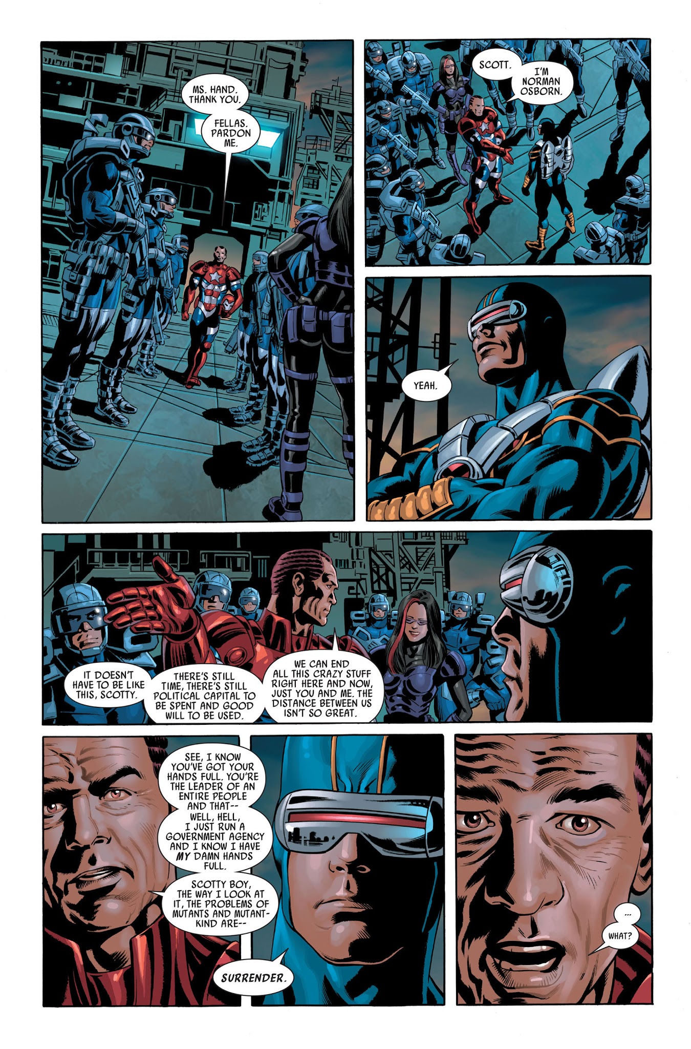 Read online Dark Avengers/Uncanny X-Men: Utopia comic -  Issue # TPB - 73
