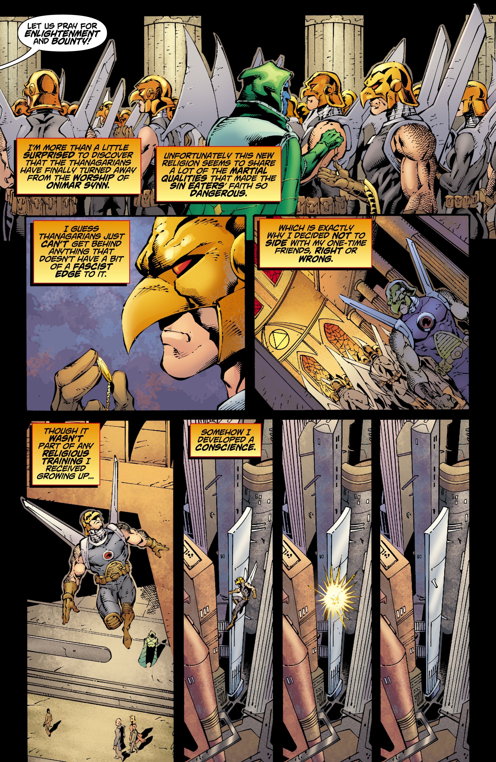 Read online Rann/Thanagar Holy War comic -  Issue #1 - 4