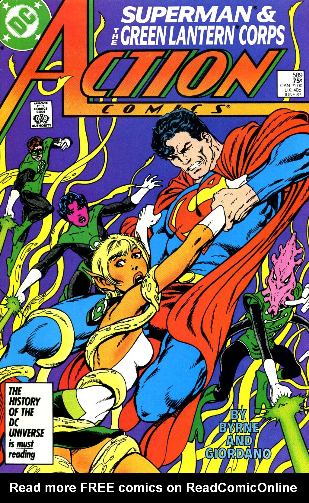 Read online Action Comics (1938) comic -  Issue #589 - 1