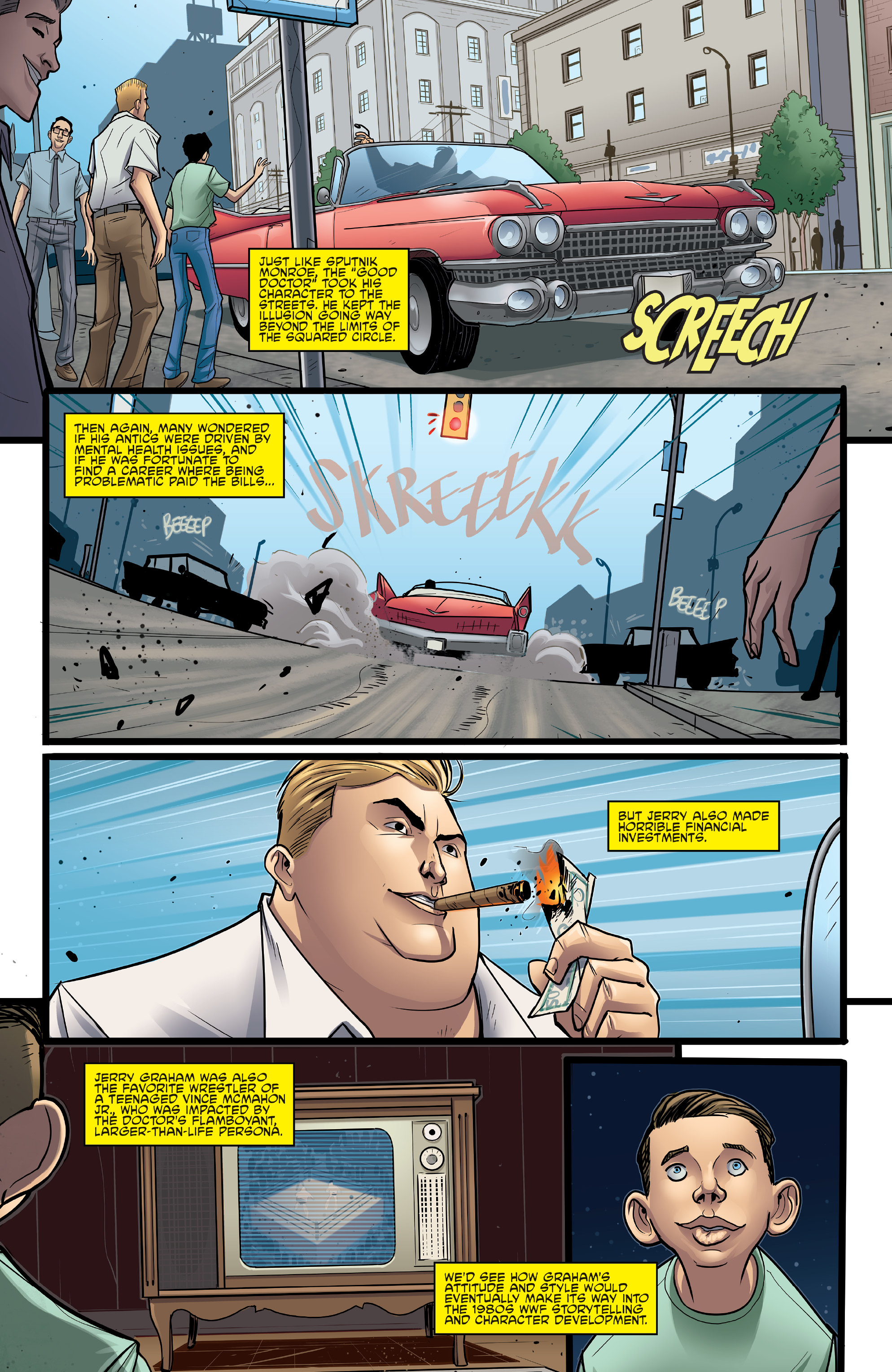 Read online Jim Cornette Presents: Behind the Curtain - Real Pro Wrestling Stories comic -  Issue # TPB - 41