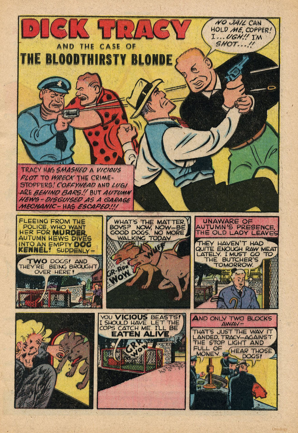 Read online Dick Tracy comic -  Issue #48 - 3