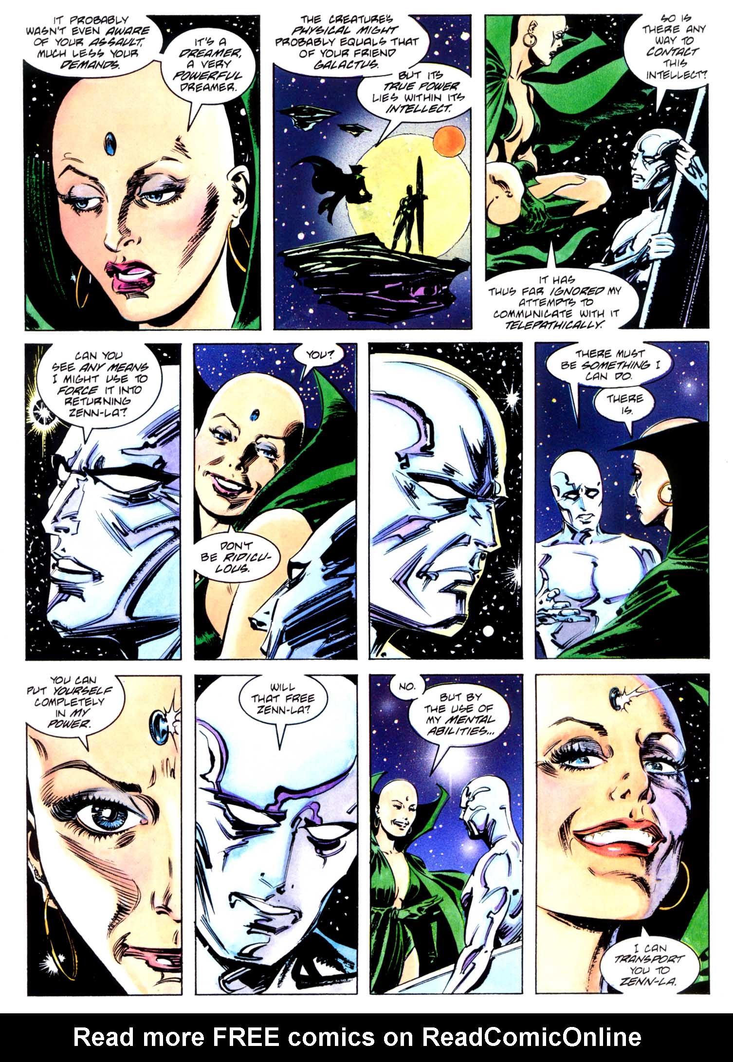 Read online Marvel Graphic Novel comic -  Issue #71 - Silver Surfer - Homecoming - 16