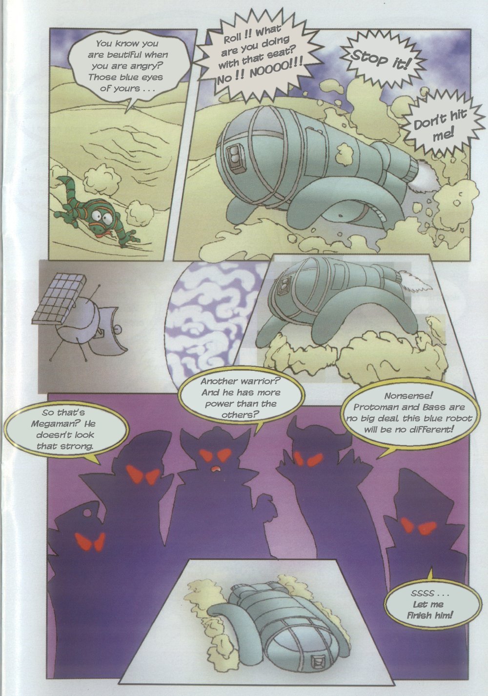 Read online Novas Aventuras de Megaman comic -  Issue #1 - 23