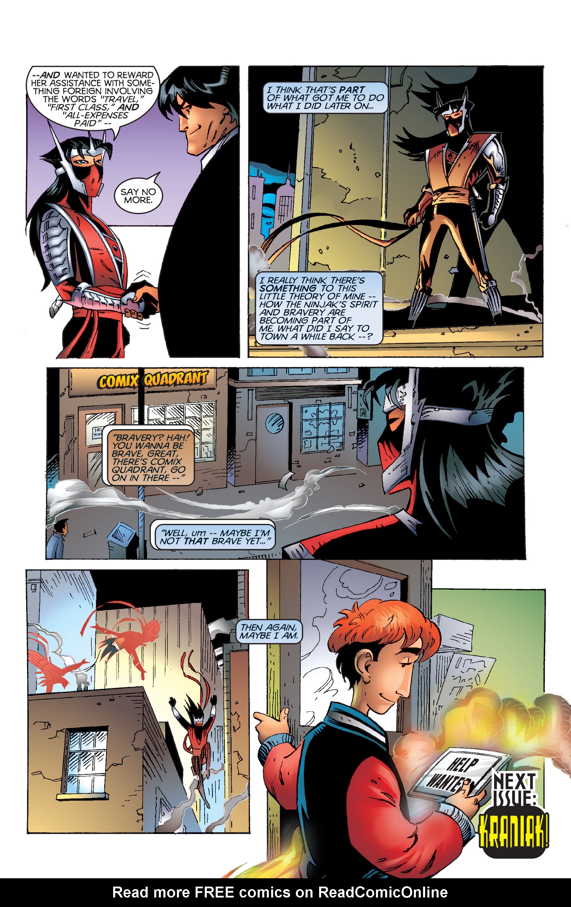 Read online Ninjak (1997) comic -  Issue #8 - 23