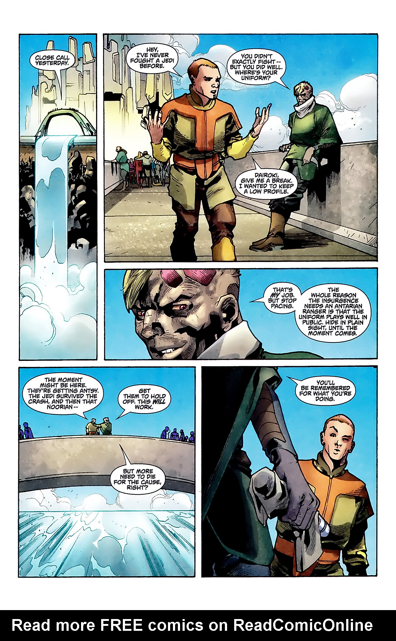 Read online Star Wars: Jedi - The Dark Side comic -  Issue #3 - 9