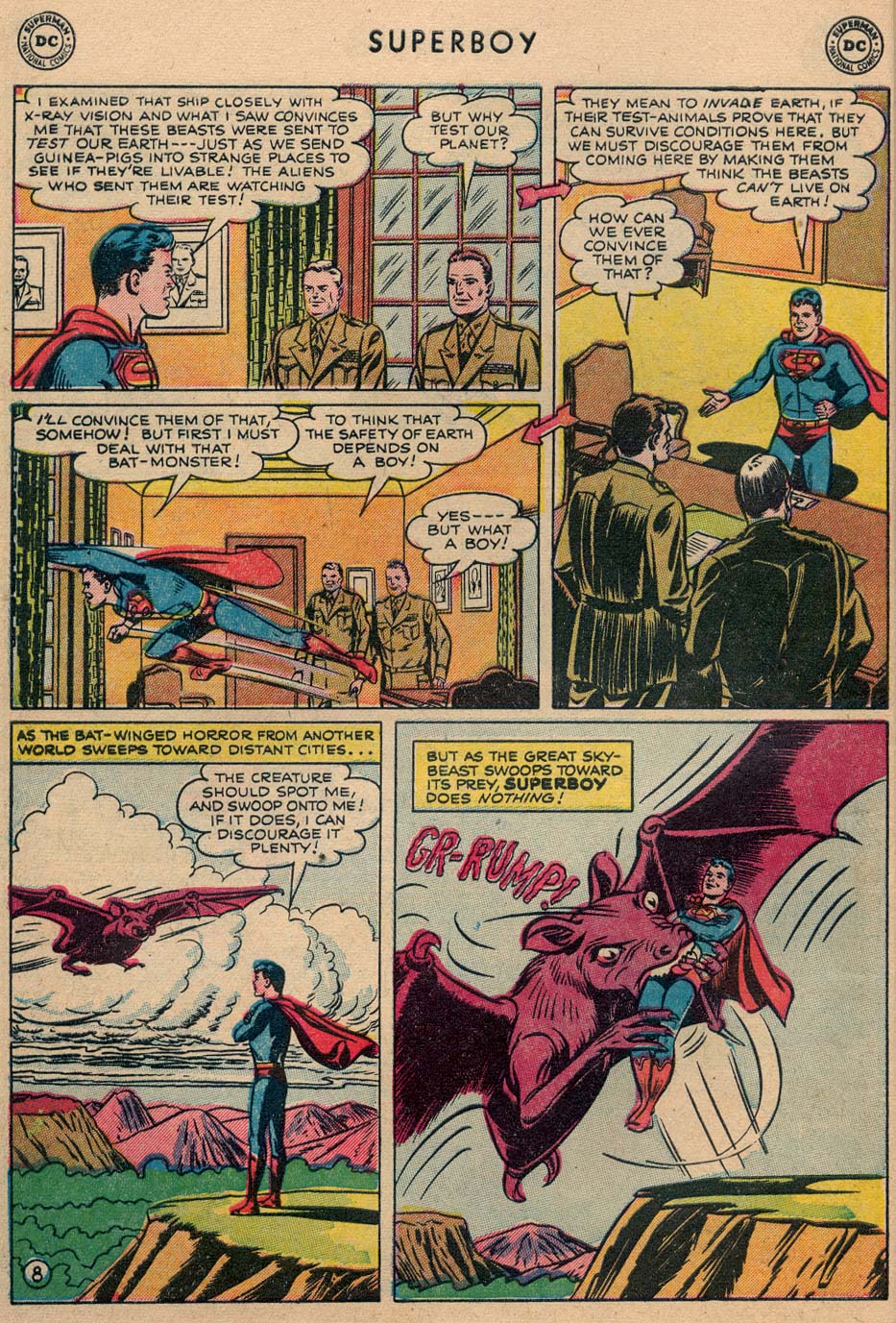 Read online Superboy (1949) comic -  Issue #22 - 9