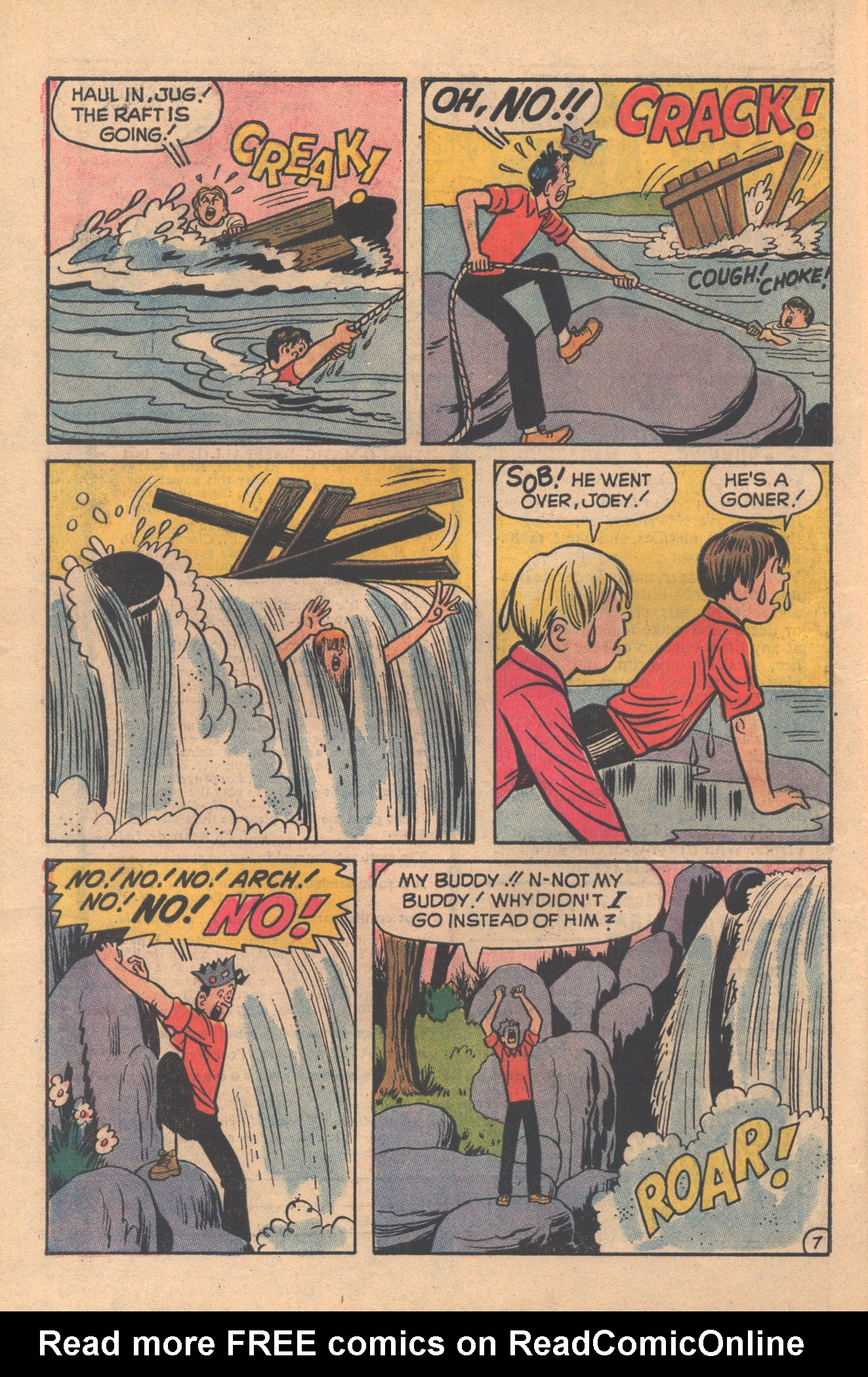 Read online Archie at Riverdale High (1972) comic -  Issue #10 - 10