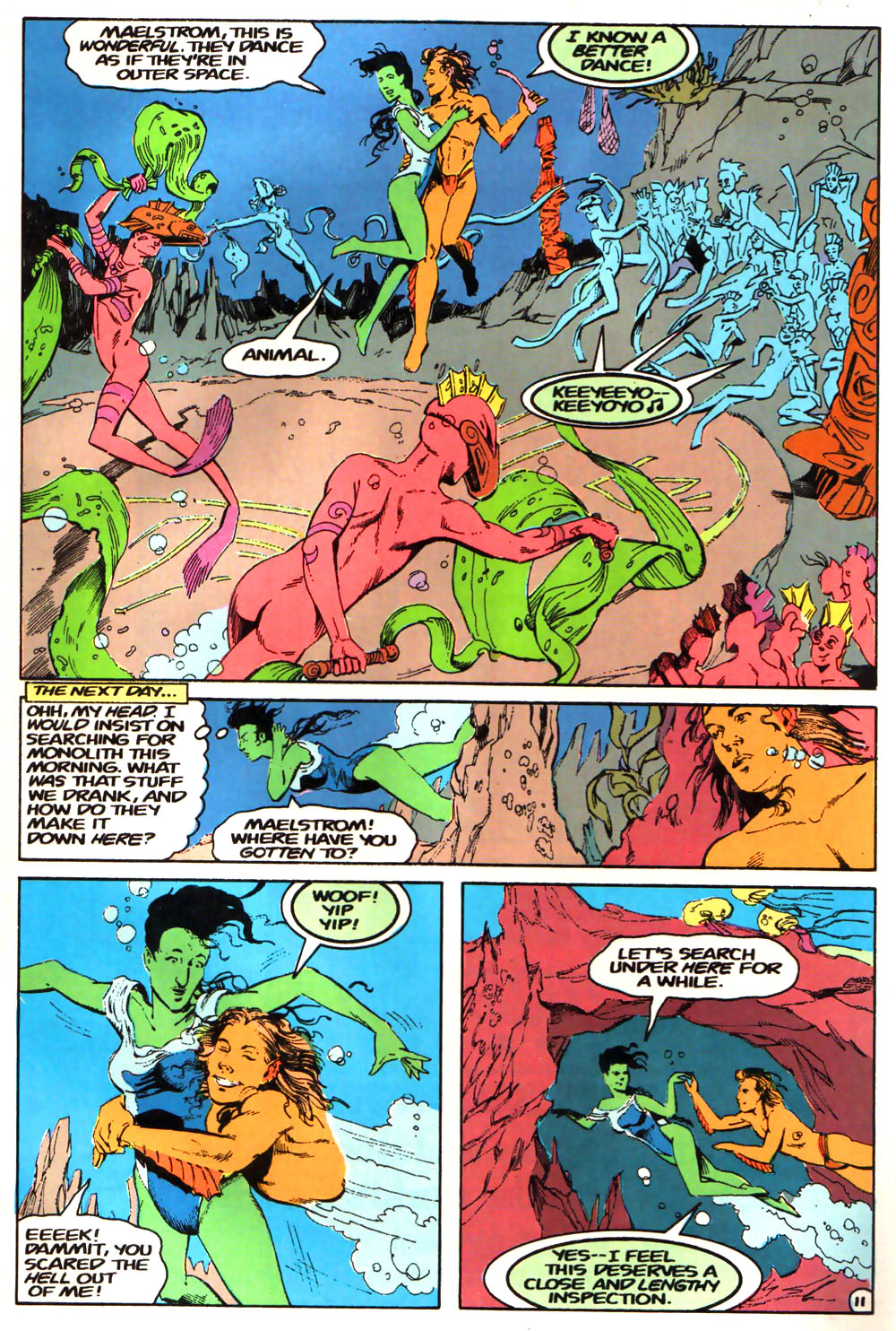 Read online Fathom (1987) comic -  Issue #3 - 14