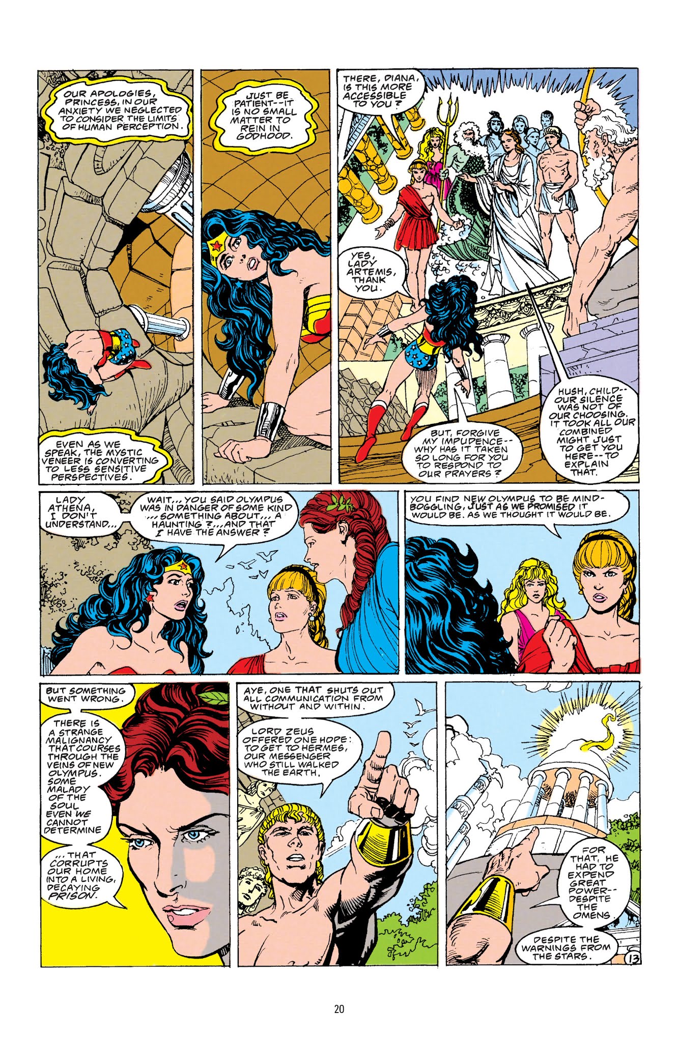 Wonder Woman: War of the Gods chapter 1 page 19