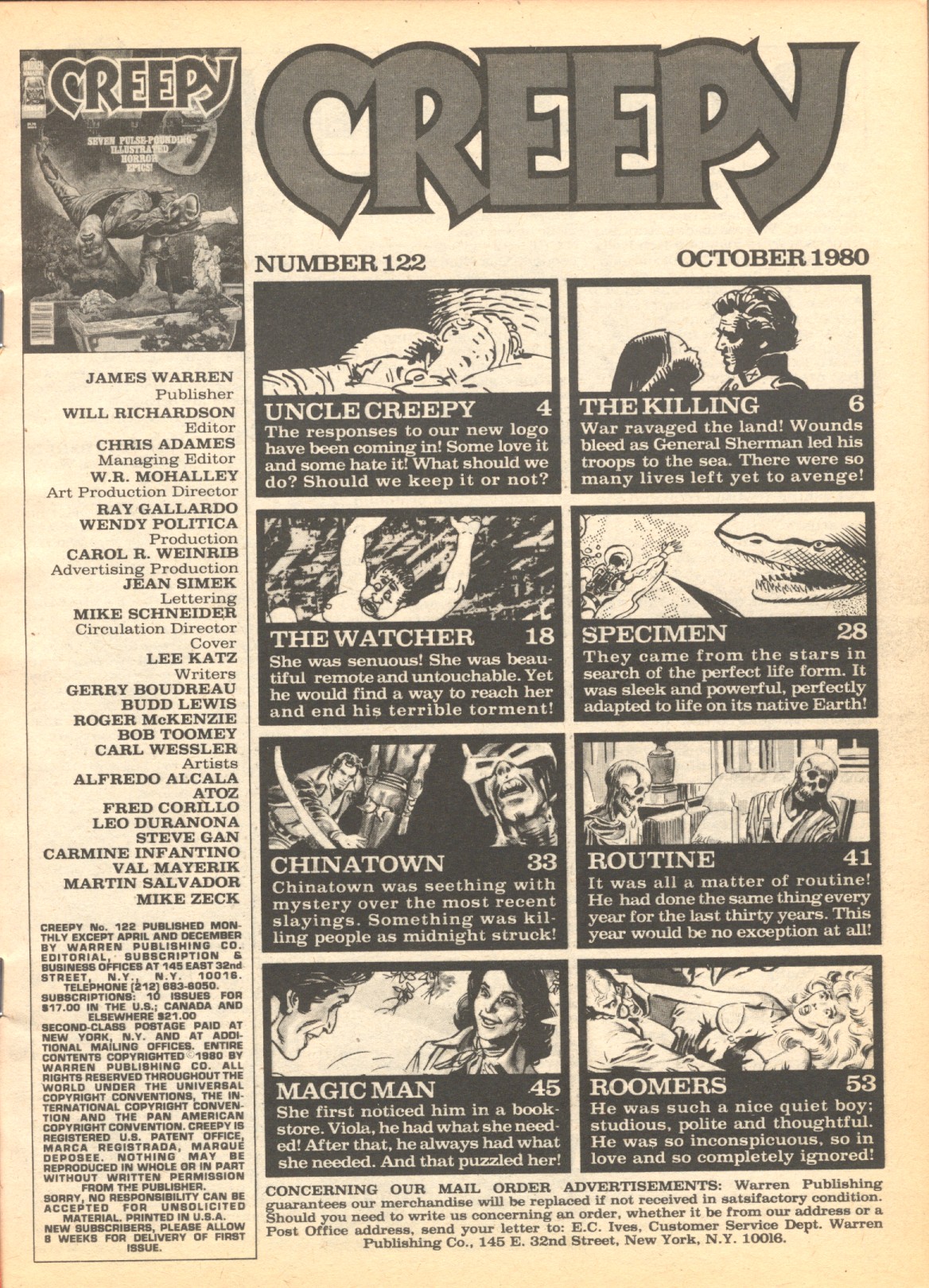 Read online Creepy (1964) comic -  Issue #122 - 3