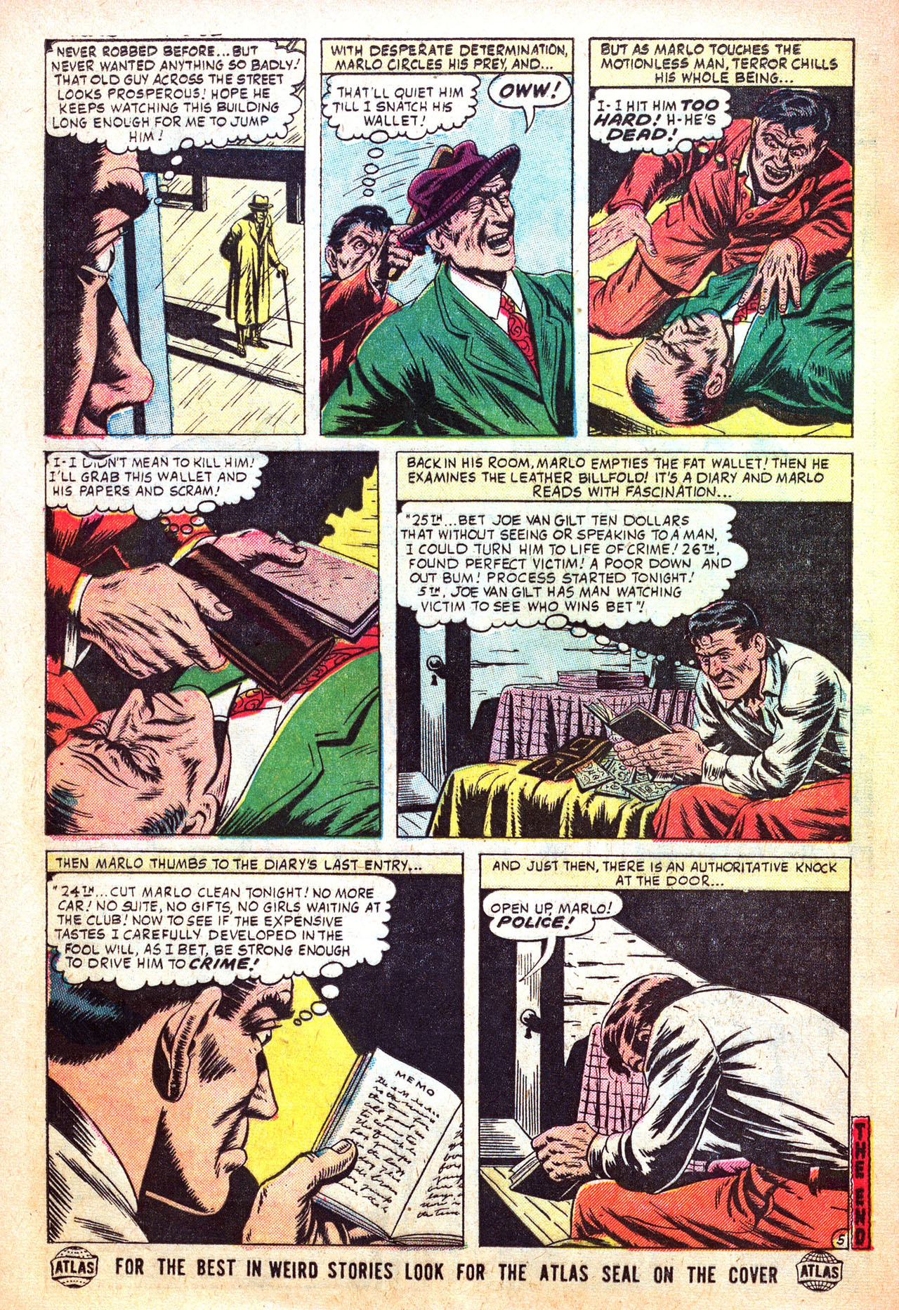 Read online Mystic (1951) comic -  Issue #34 - 24