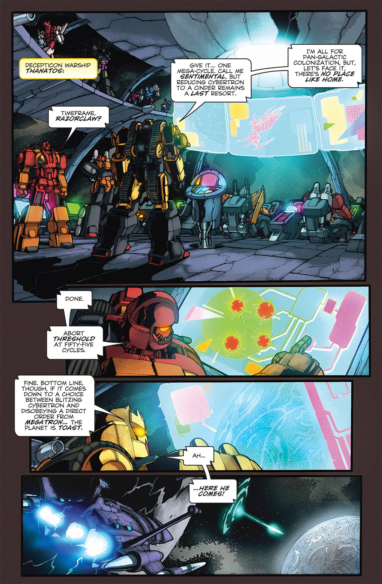 Read online The Transformers: Stormbringer comic -  Issue #4 - 9