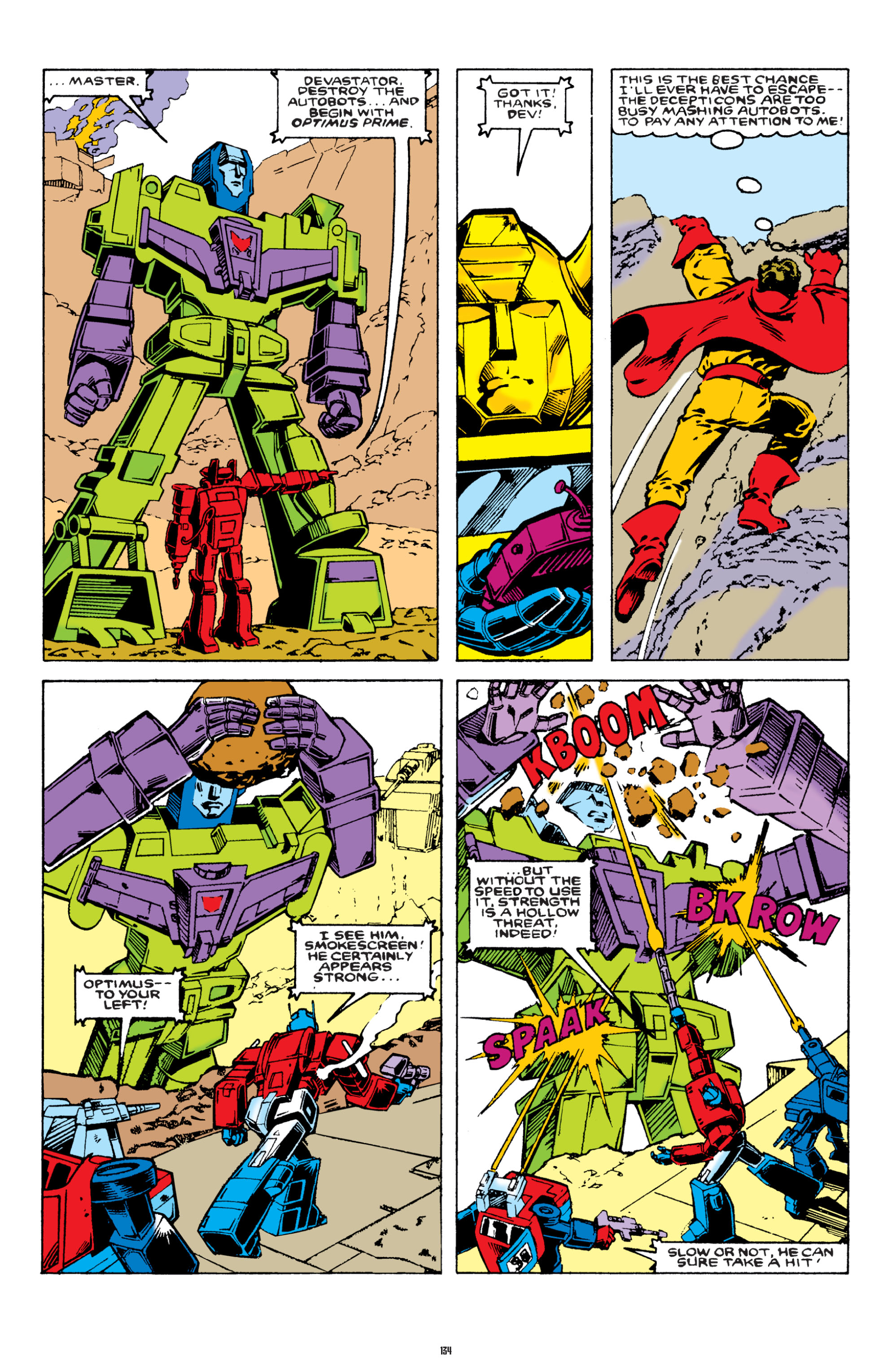 Read online The Transformers Classics comic -  Issue # TPB 2 - 135