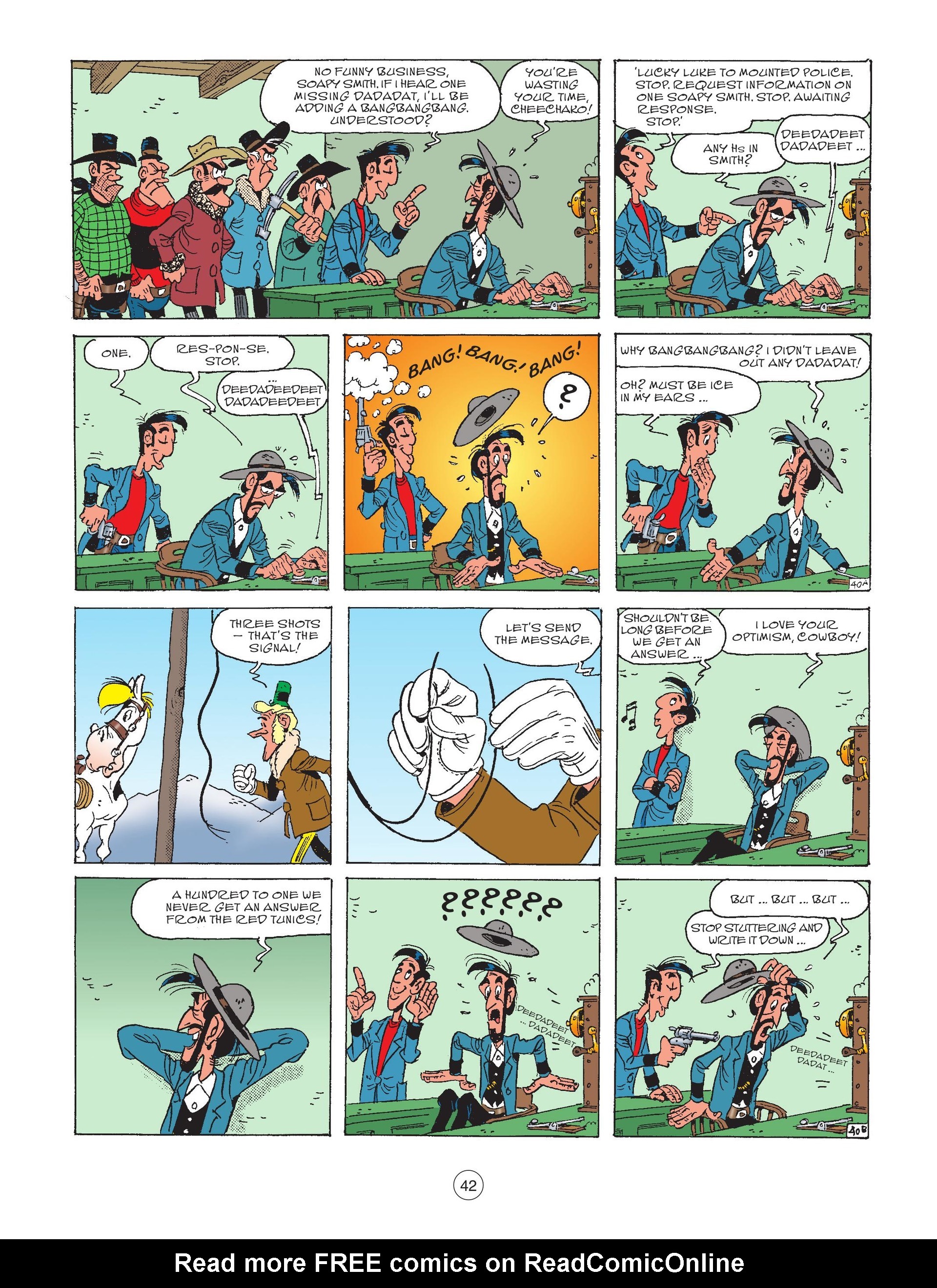 Read online A Lucky Luke Adventure comic -  Issue #74 - 44