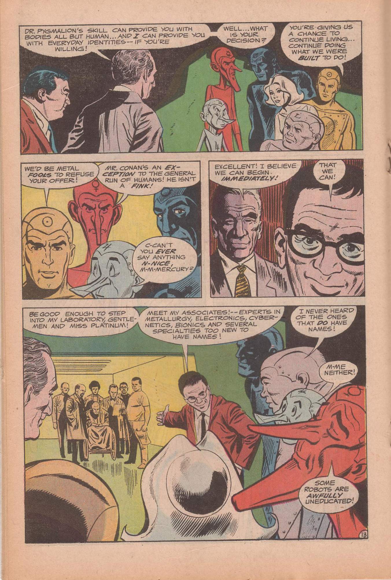Read online Metal Men (1963) comic -  Issue #37 - 18