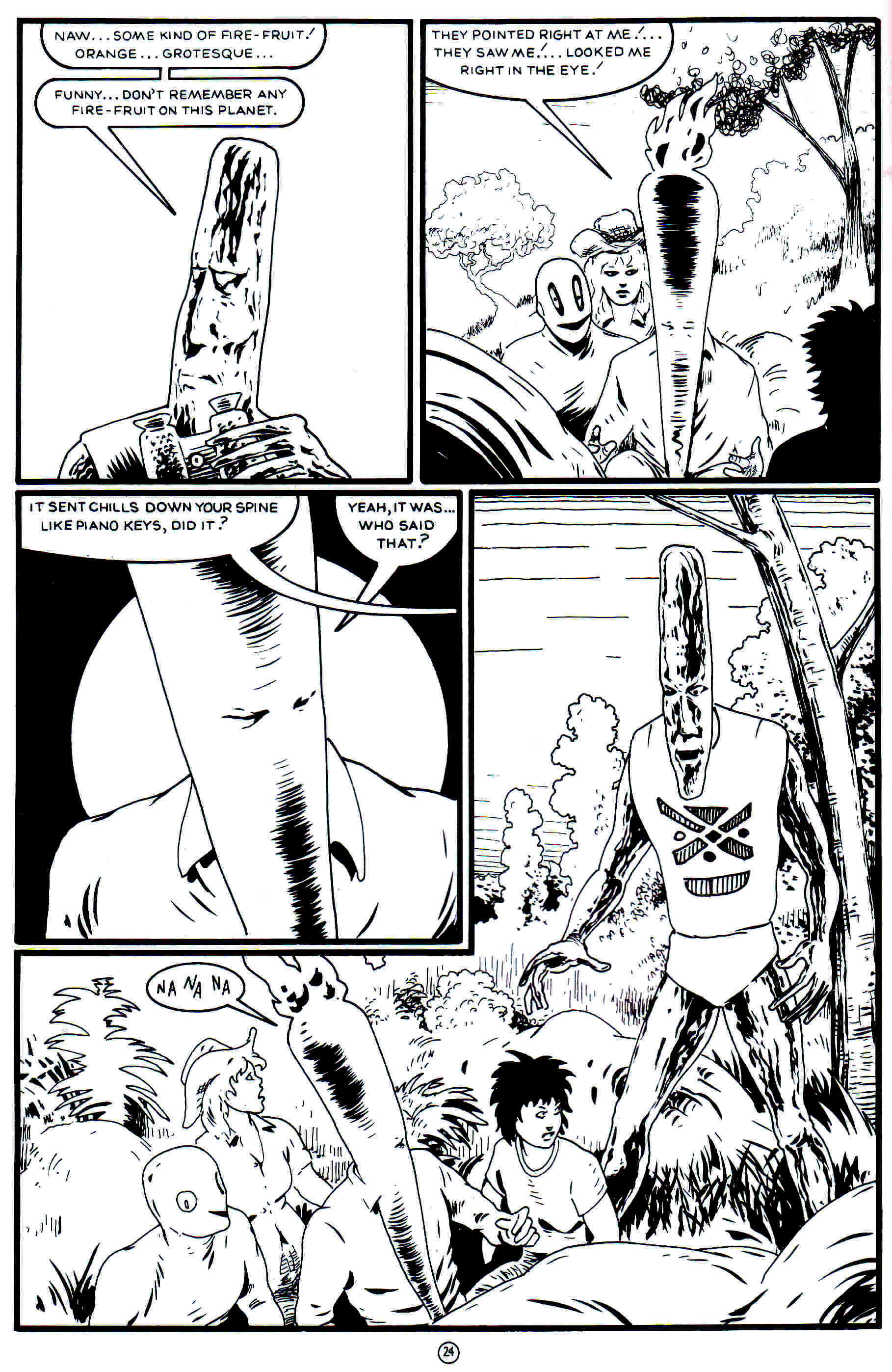 Read online Flaming Carrot Comics (1988) comic -  Issue #21 - 26
