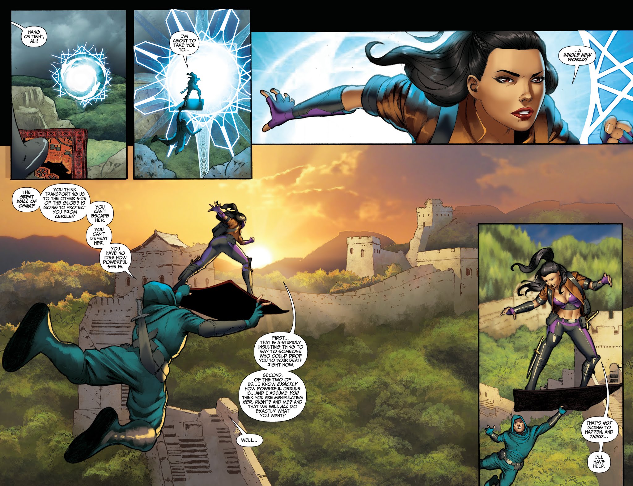 Read online Jasmine: Crown of Kings comic -  Issue #5 - 7