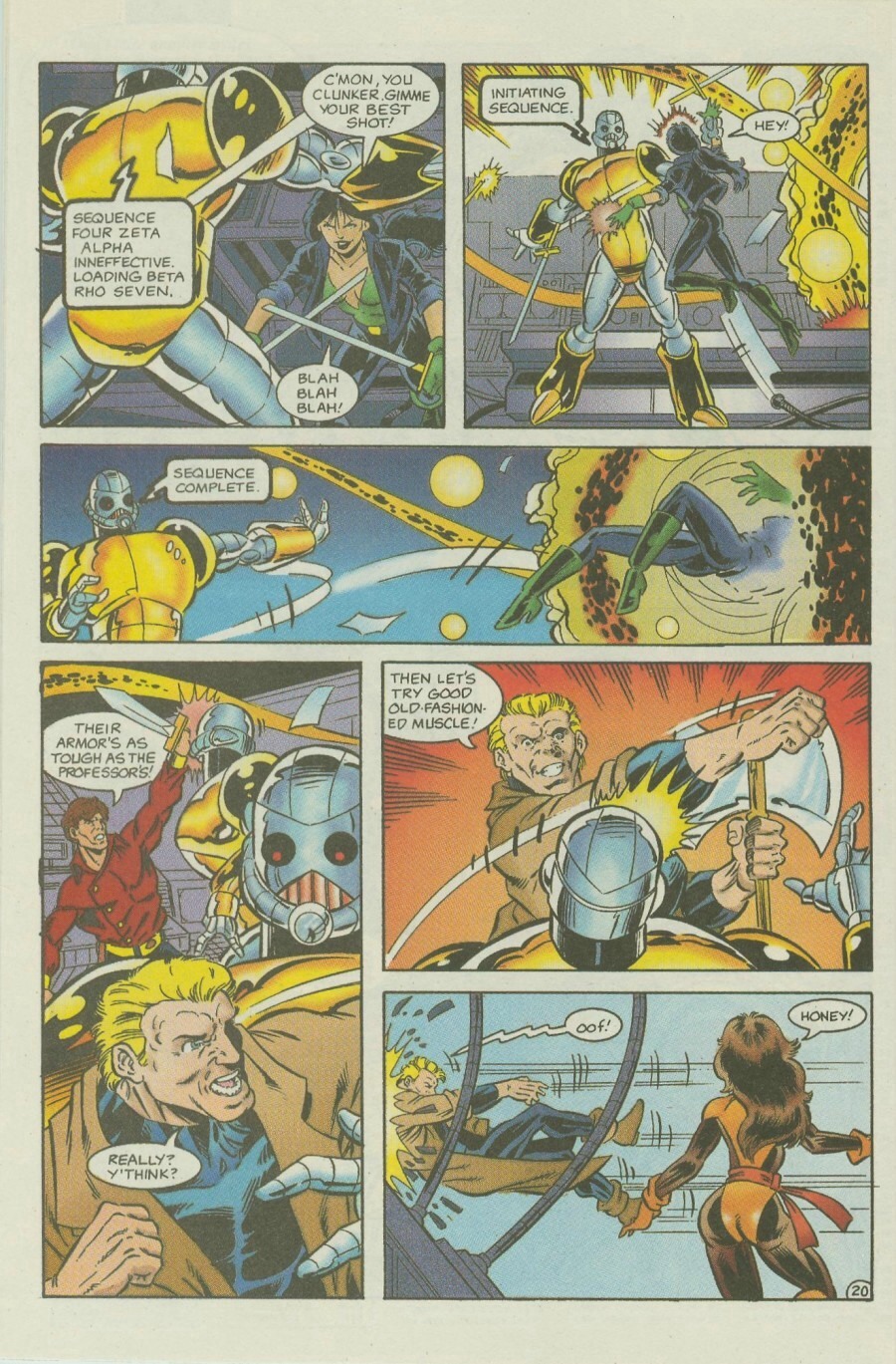 Read online Ex-Mutants comic -  Issue #5 - 26