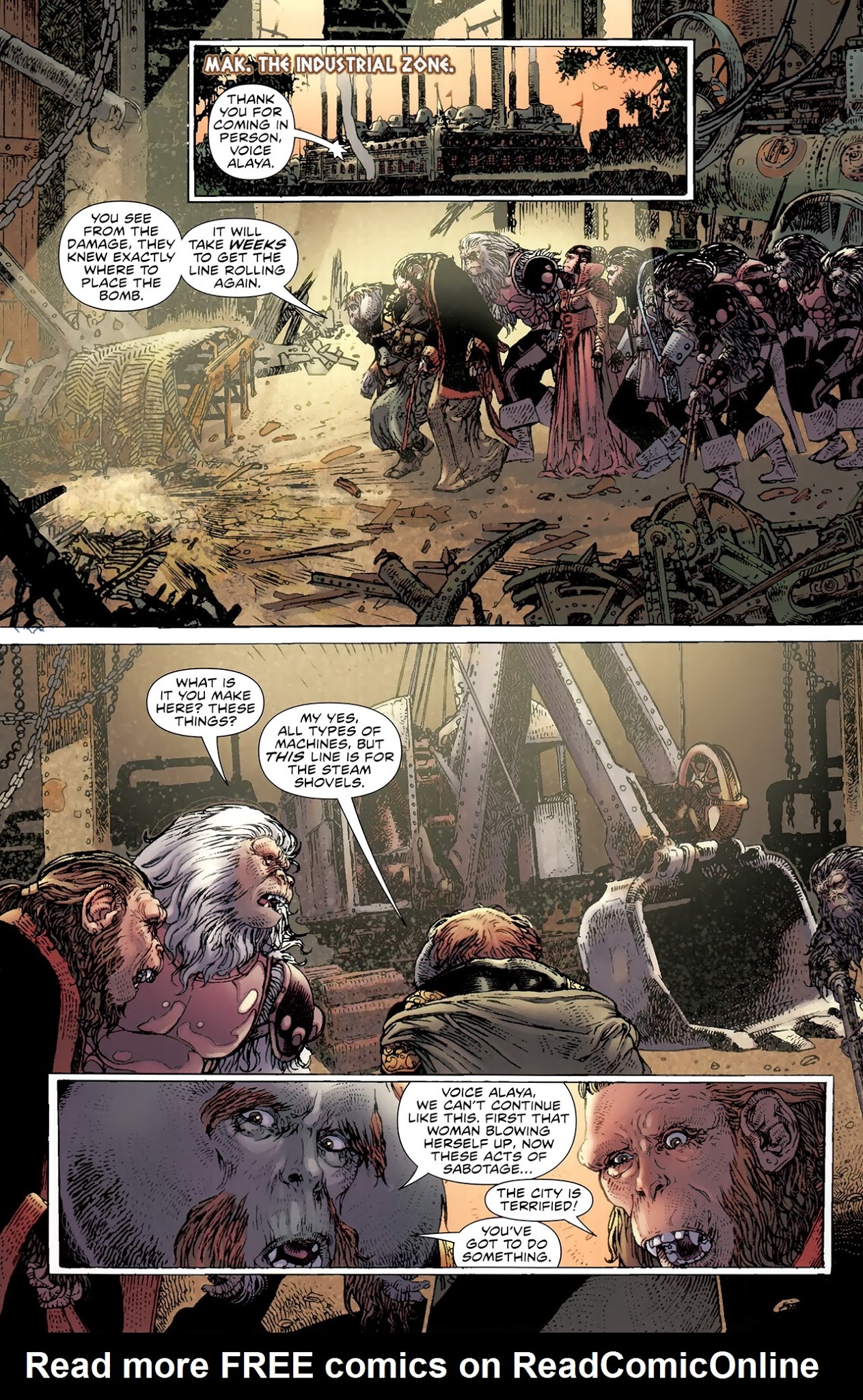 Read online Planet of the Apes (2011) comic -  Issue #5 - 13