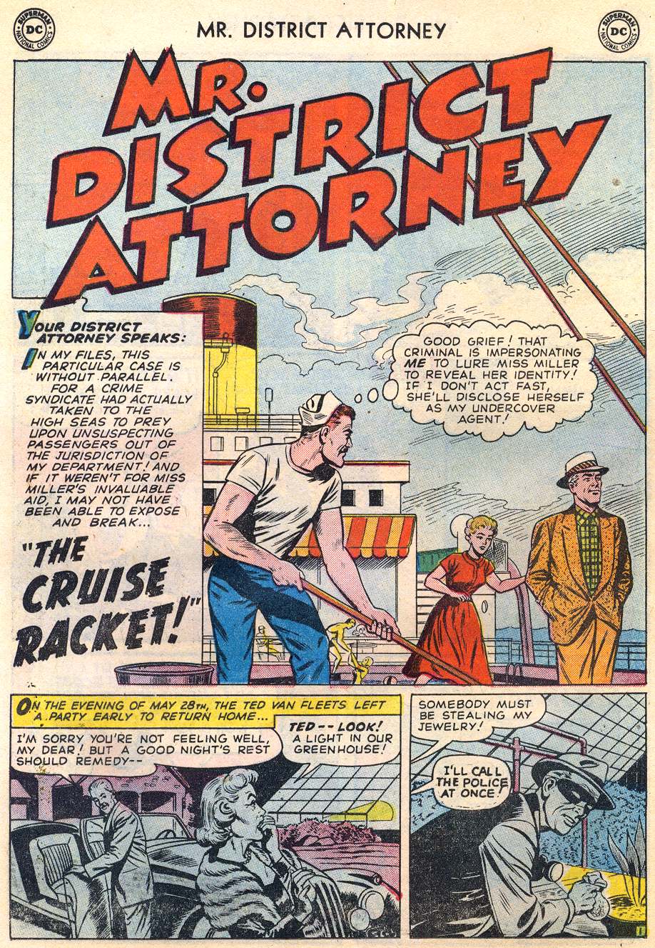 Read online Mr. District Attorney comic -  Issue #61 - 14