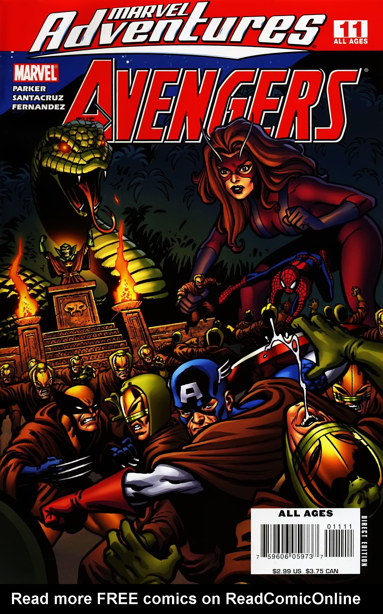 Read online Marvel Adventures The Avengers comic -  Issue #11 - 1