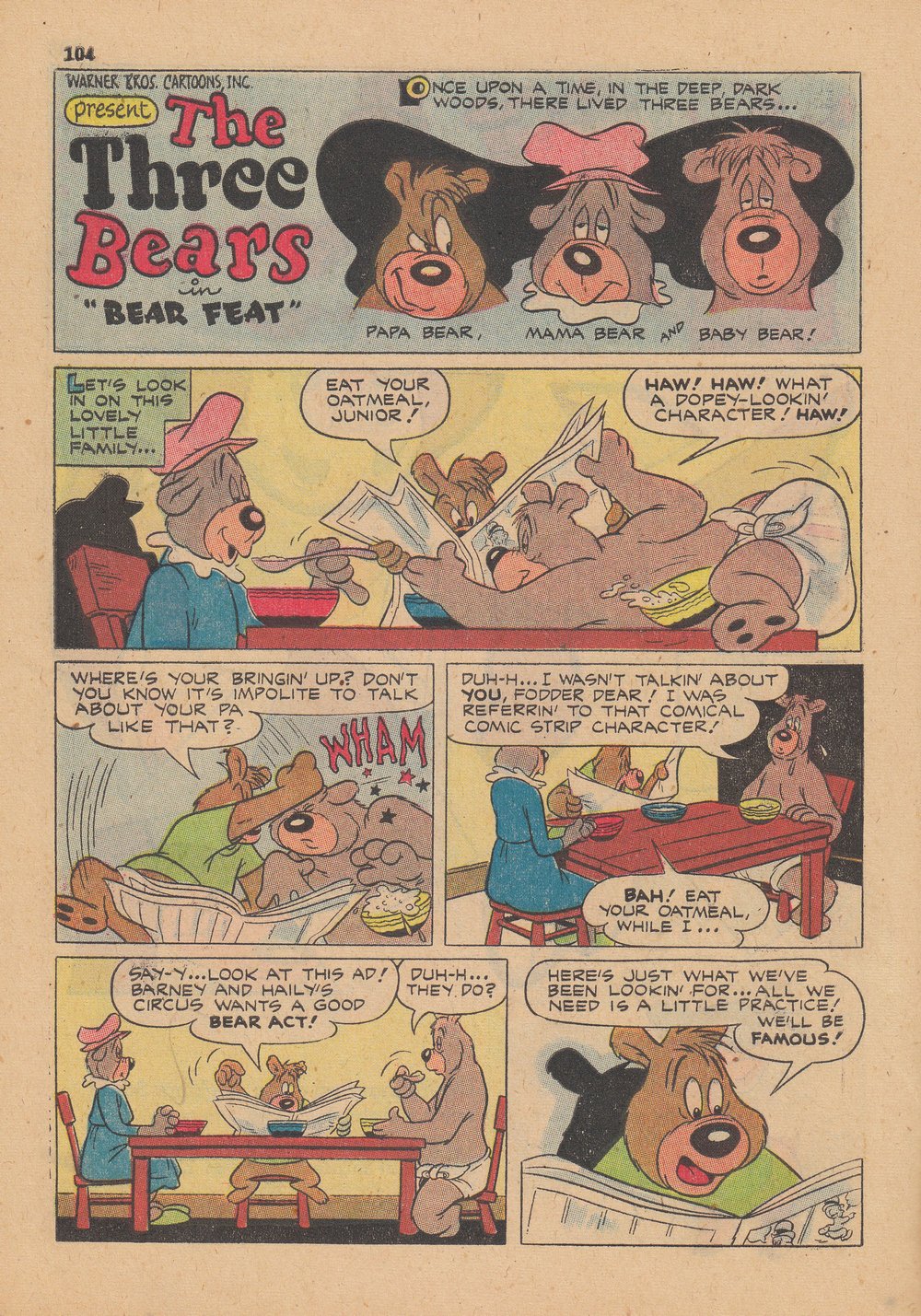 Read online Bugs Bunny's Christmas Funnies comic -  Issue # TPB 2 - 106