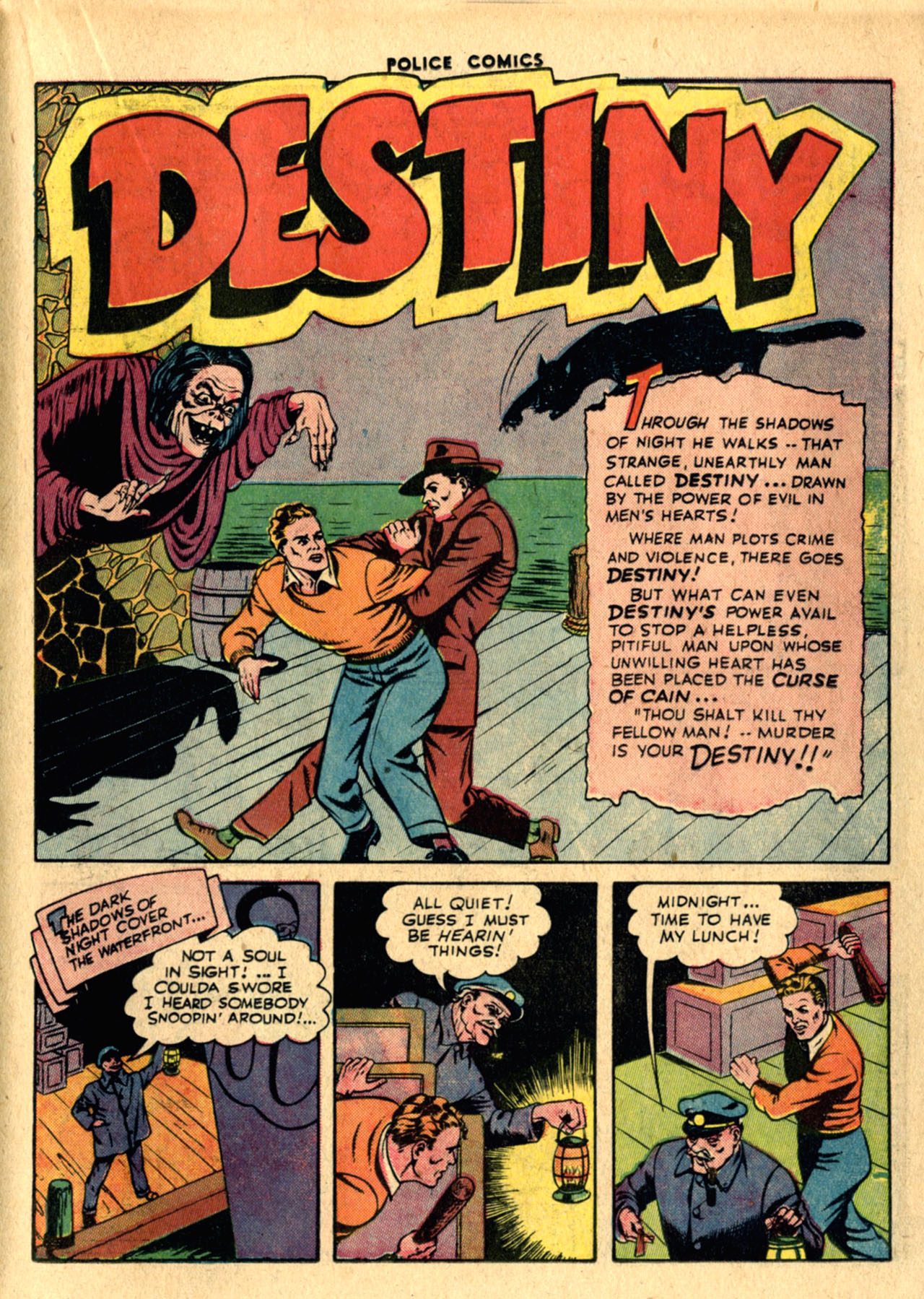 Read online Police Comics comic -  Issue #29 - 19