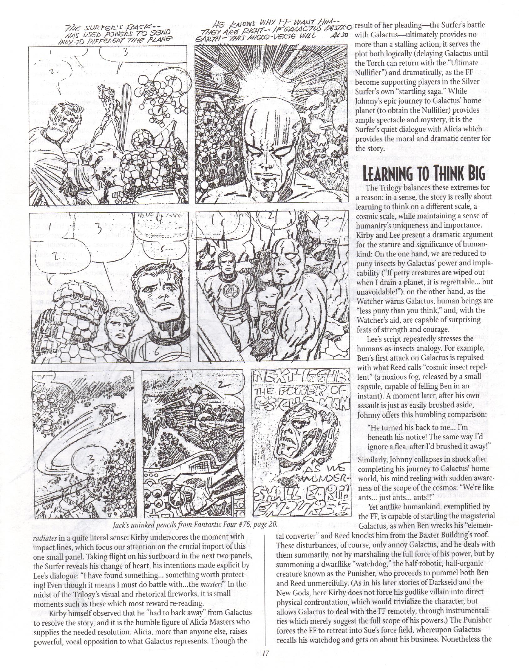 Read online The Jack Kirby Collector comic -  Issue #9 - 17
