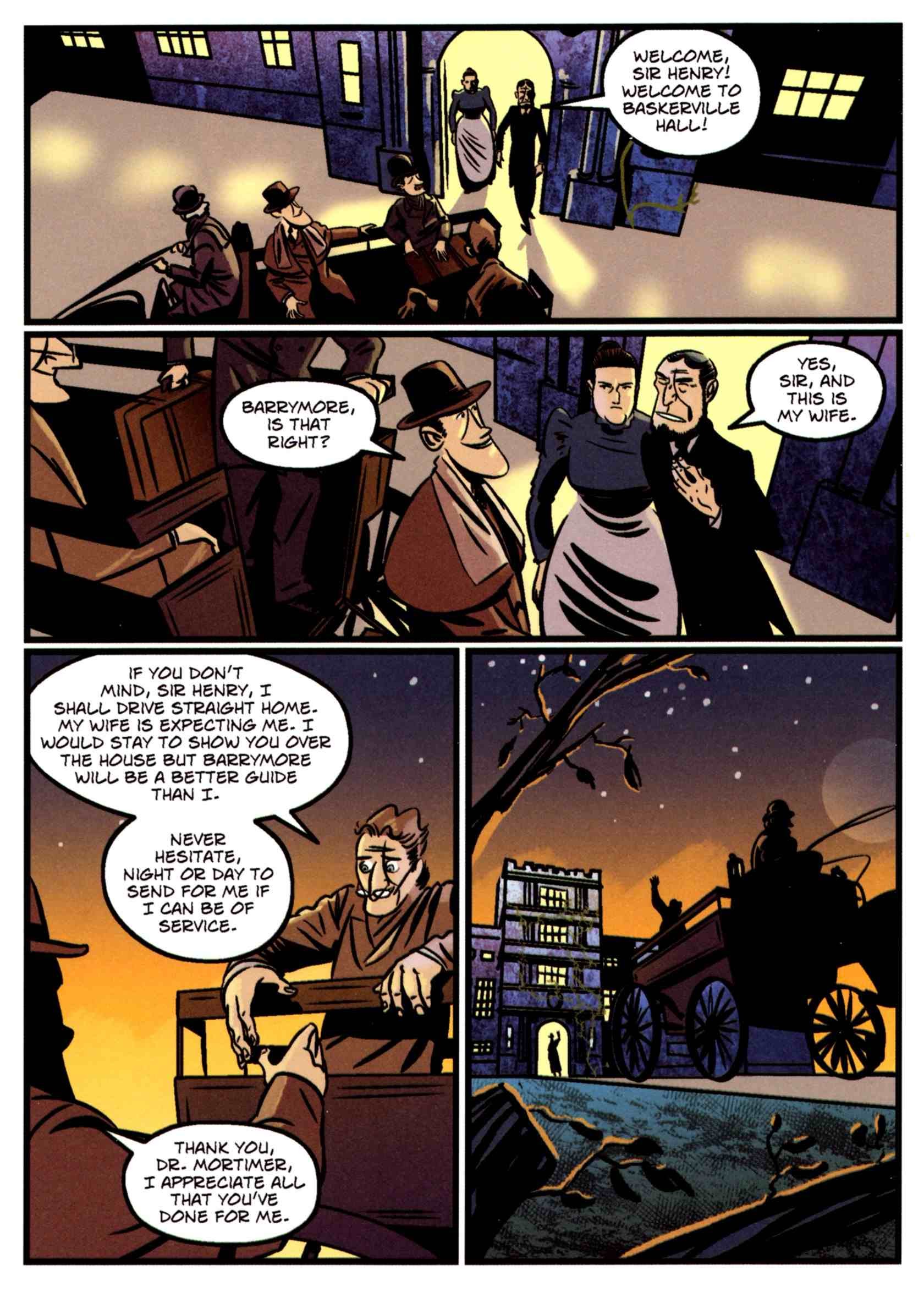 Read online The Hound of the Baskervilles (2009) comic -  Issue # TPB - 66